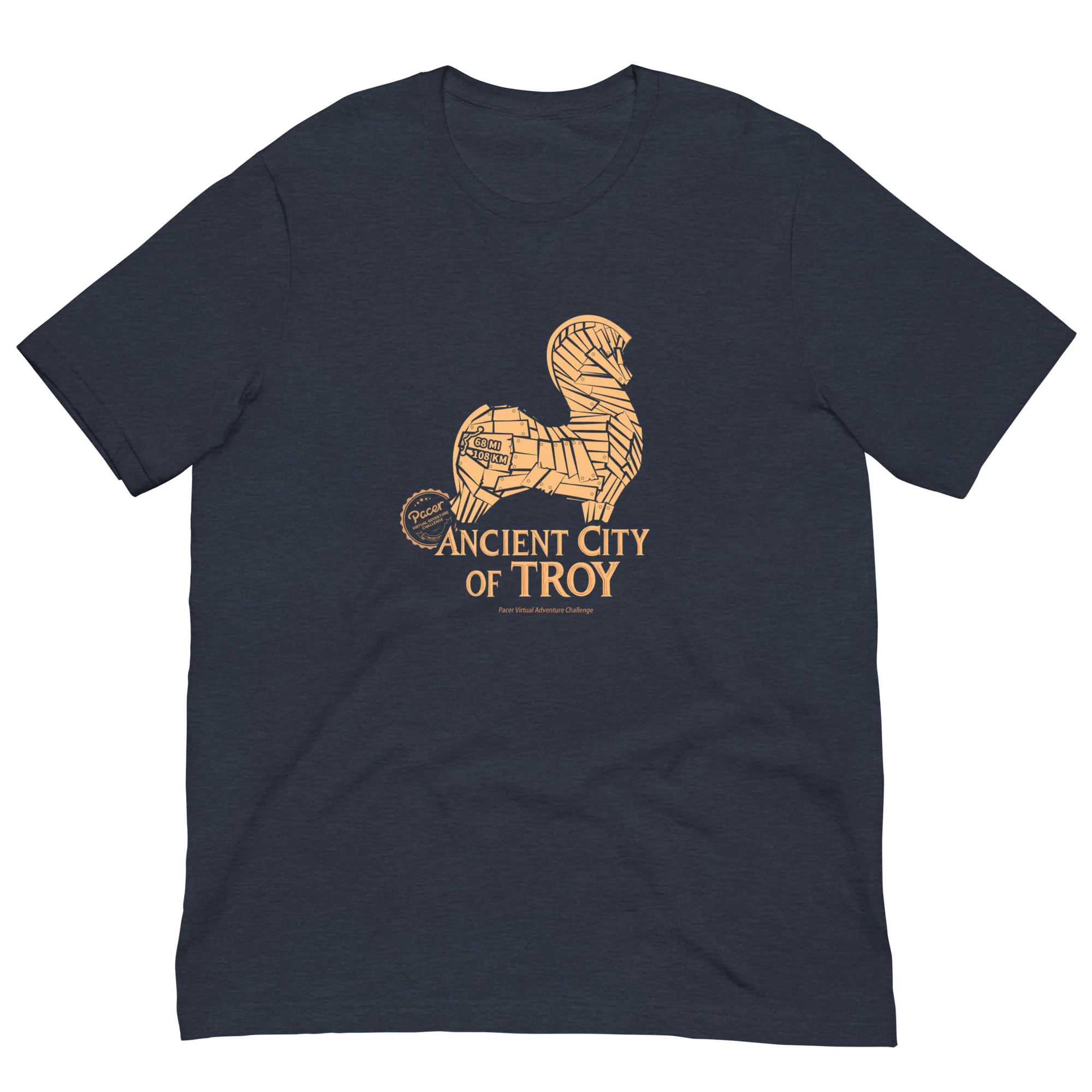 Ancient City of Troy Virtual Challenge Unisex t-shirt - Image 5