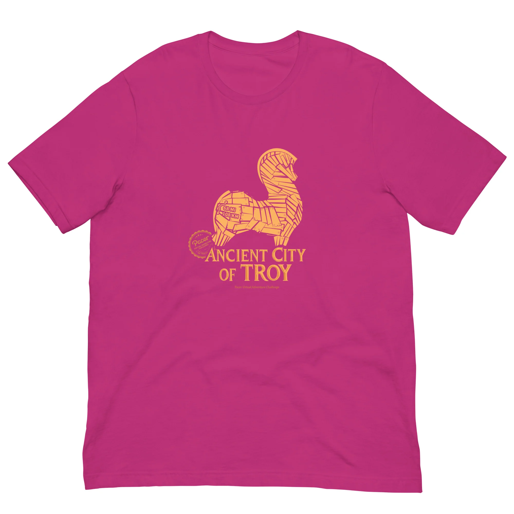 Ancient City of Troy Virtual Challenge Unisex t-shirt - Image 7