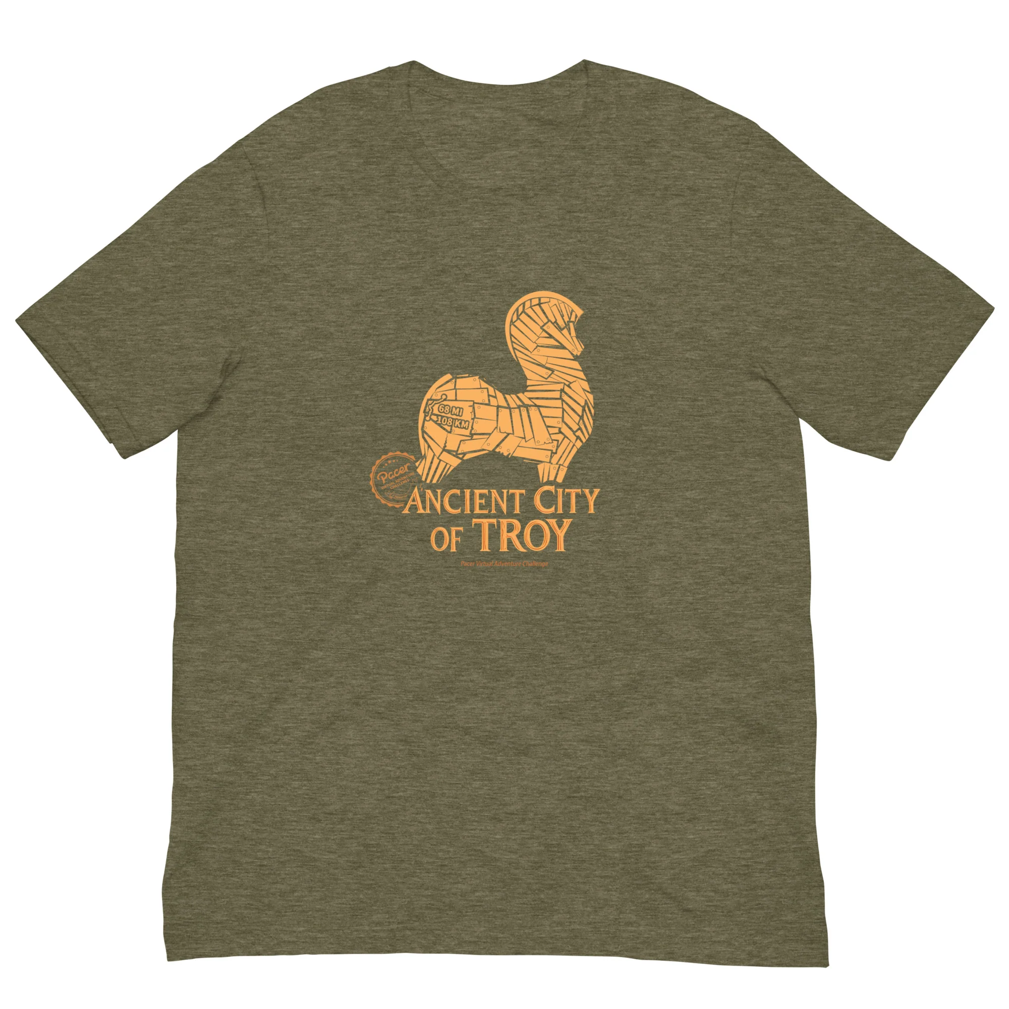 Ancient City of Troy Virtual Challenge Unisex t-shirt - Image 9