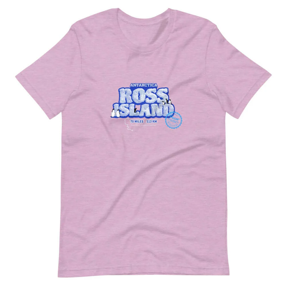 Antarctica Ross Island Virtual Challenge Unisex T-Shirt - Image 3