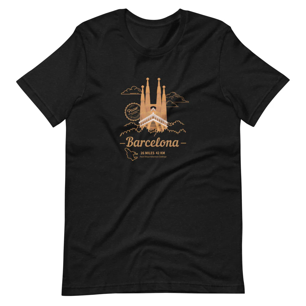 Barcelona Virtual Challenge Unisex T-Shirt