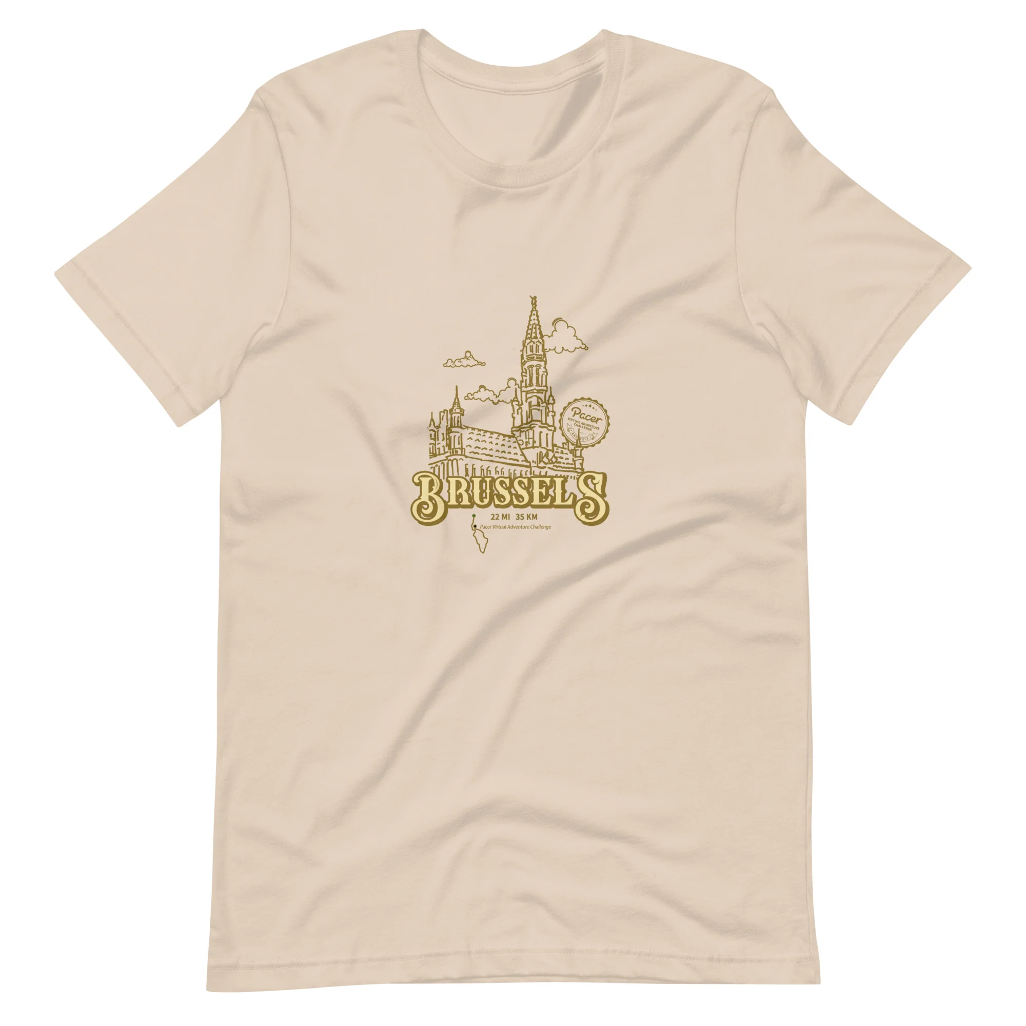 Brussels Virtual Challenge Unisex t-shirt - Image 2