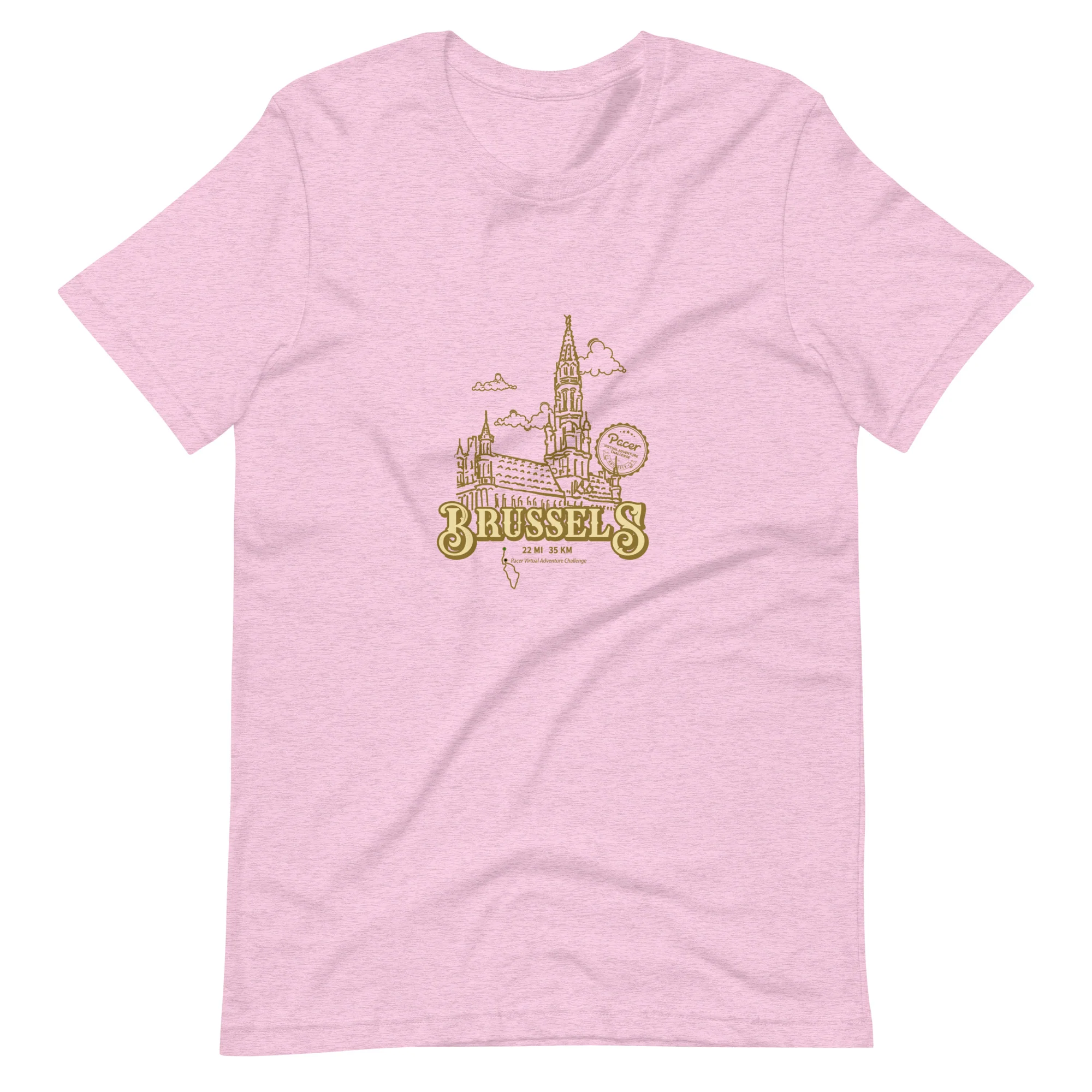 Brussels Virtual Challenge Unisex t-shirt - Image 4