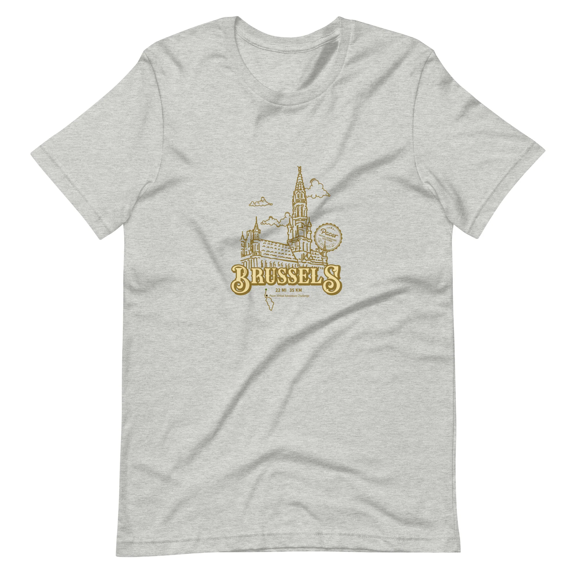 Brussels Virtual Challenge Unisex t-shirt - Image 5