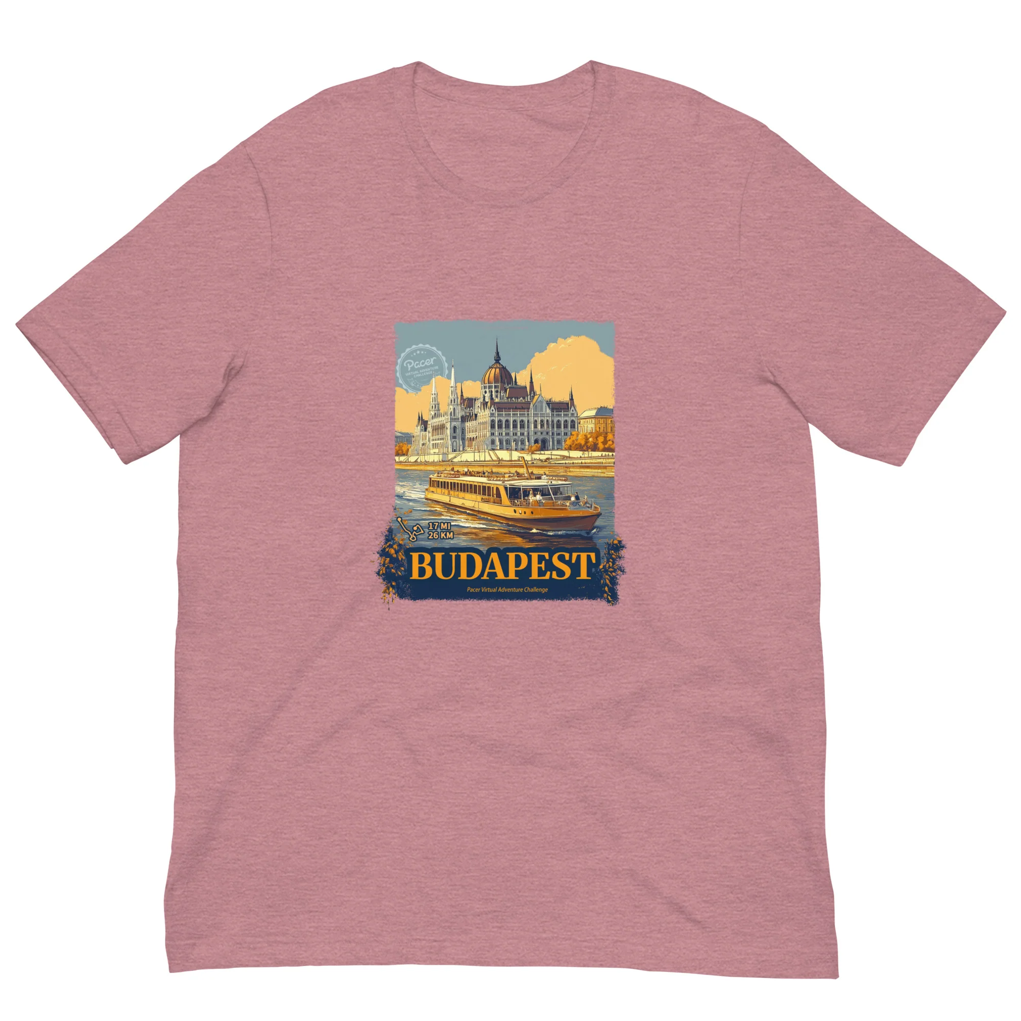 Budapest Virtual Challenge Unisex t-shirt - Image 5