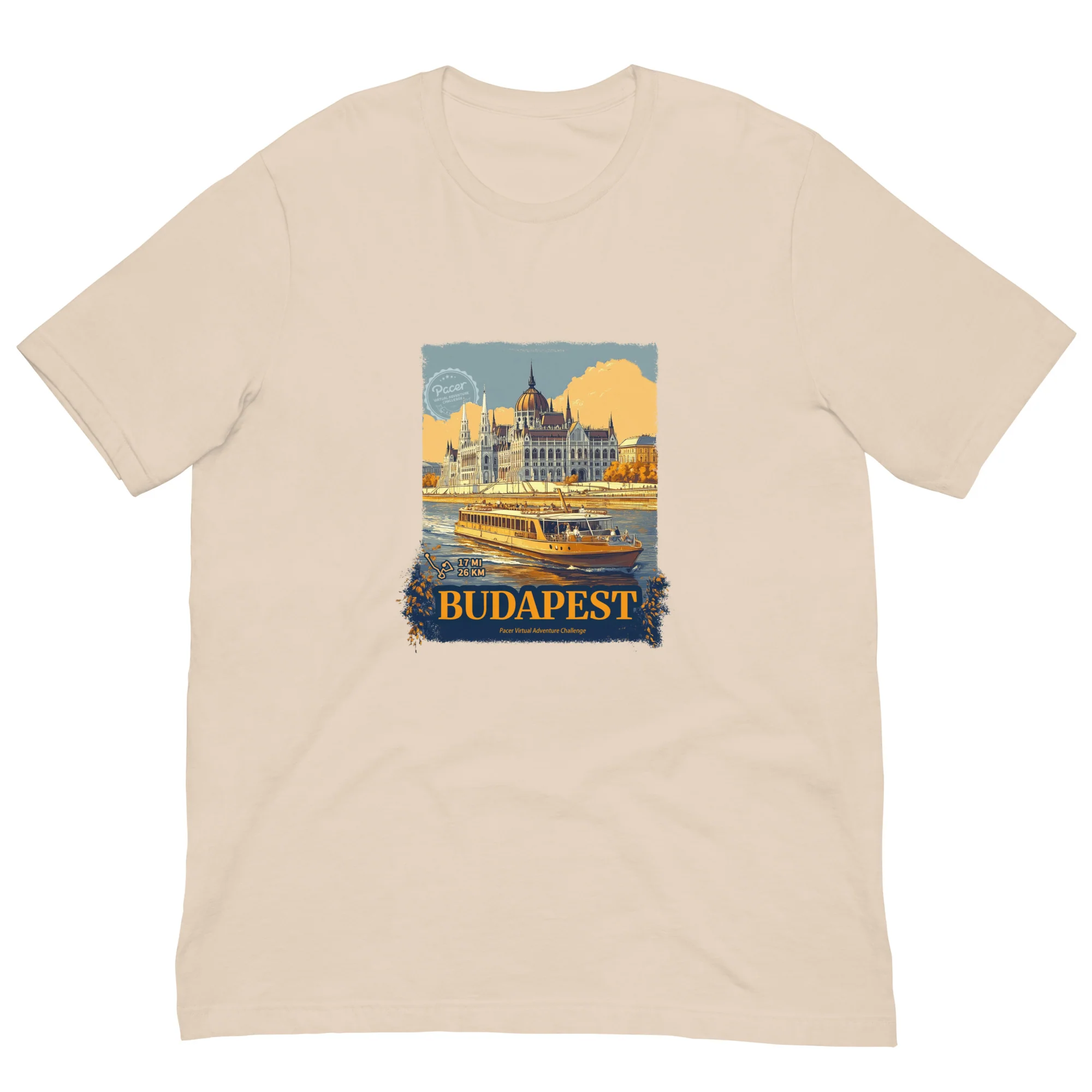 Budapest Virtual Challenge Unisex t-shirt - Image 7