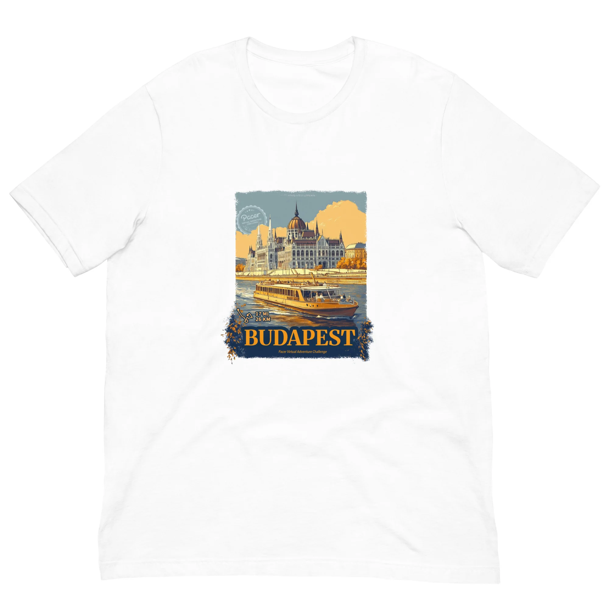 Budapest Virtual Challenge Unisex t-shirt - Image 9