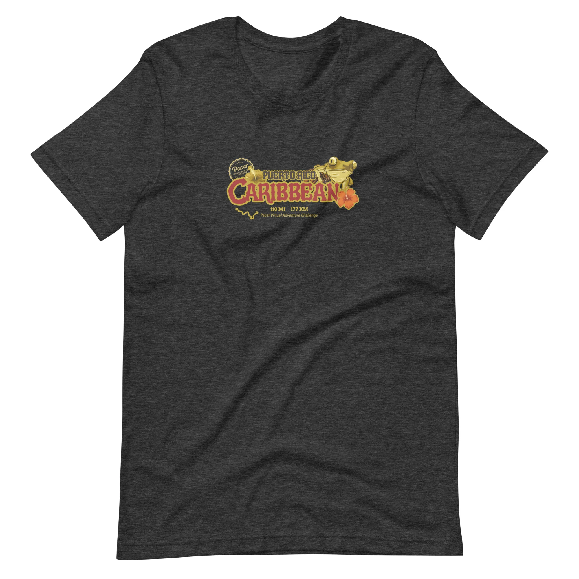 Caribbean Virtual Challenge - Puerto Rico Unisex t-shirt - Image 3
