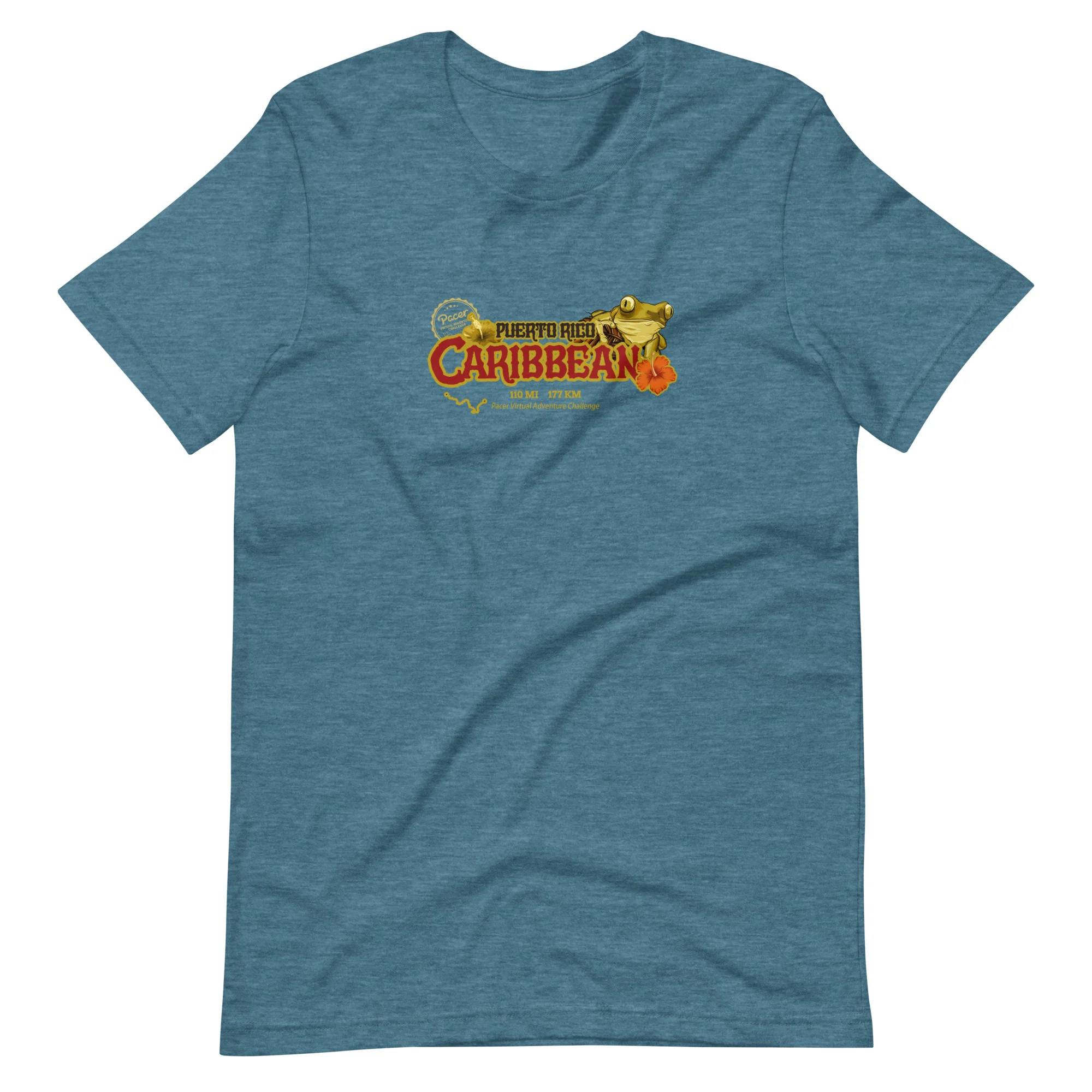 Caribbean Virtual Challenge - Puerto Rico Unisex t-shirt - Image 4