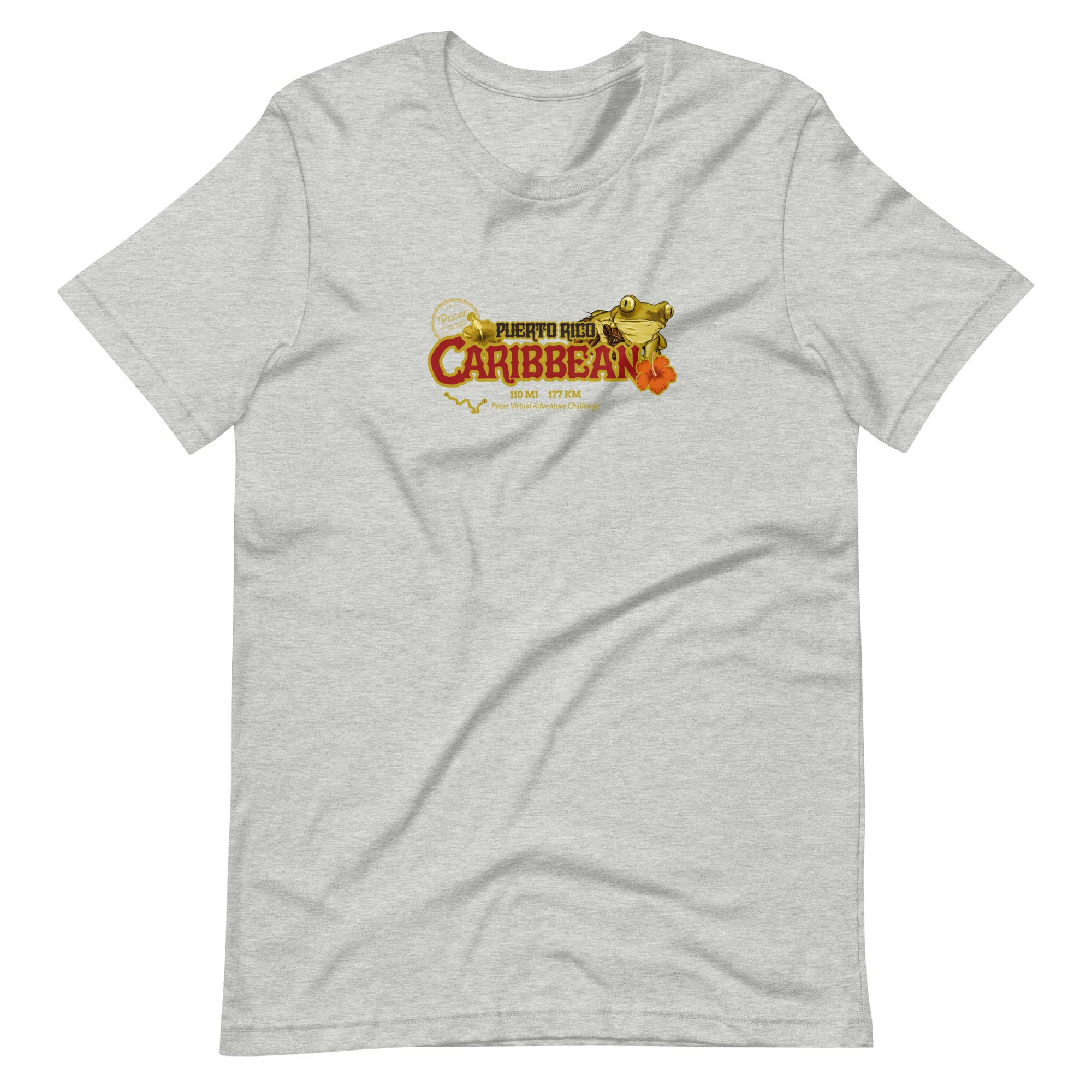 Caribbean Virtual Challenge - Puerto Rico Unisex t-shirt - Image 5