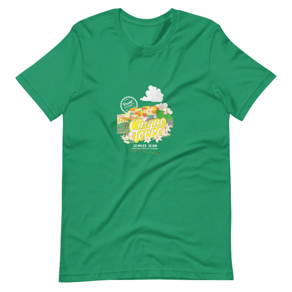 Cinque Terre Virtual Challenge unisex t-shirt - Image 4