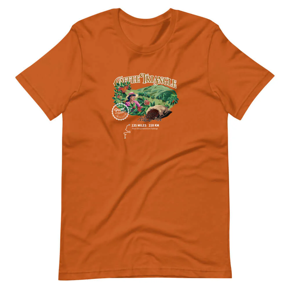 Coffee Triangle Virtual Challenge Unisex T-Shirt - Image 2