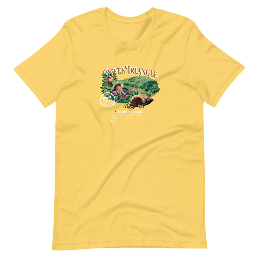 Coffee Triangle Virtual Challenge Unisex T-Shirt - Image 5