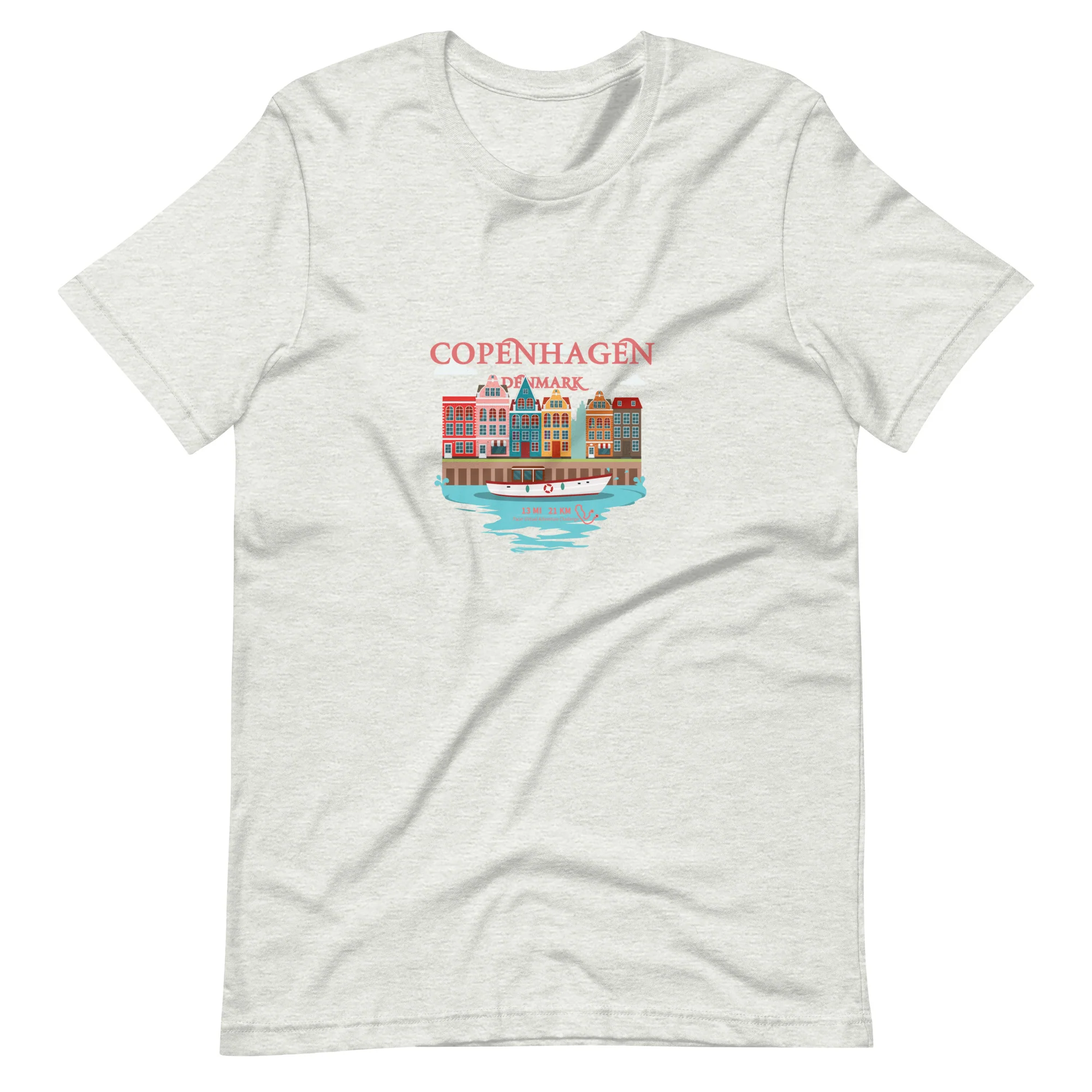 Copenhagen Virtual Challenge Unisex t-shirt - Image 2