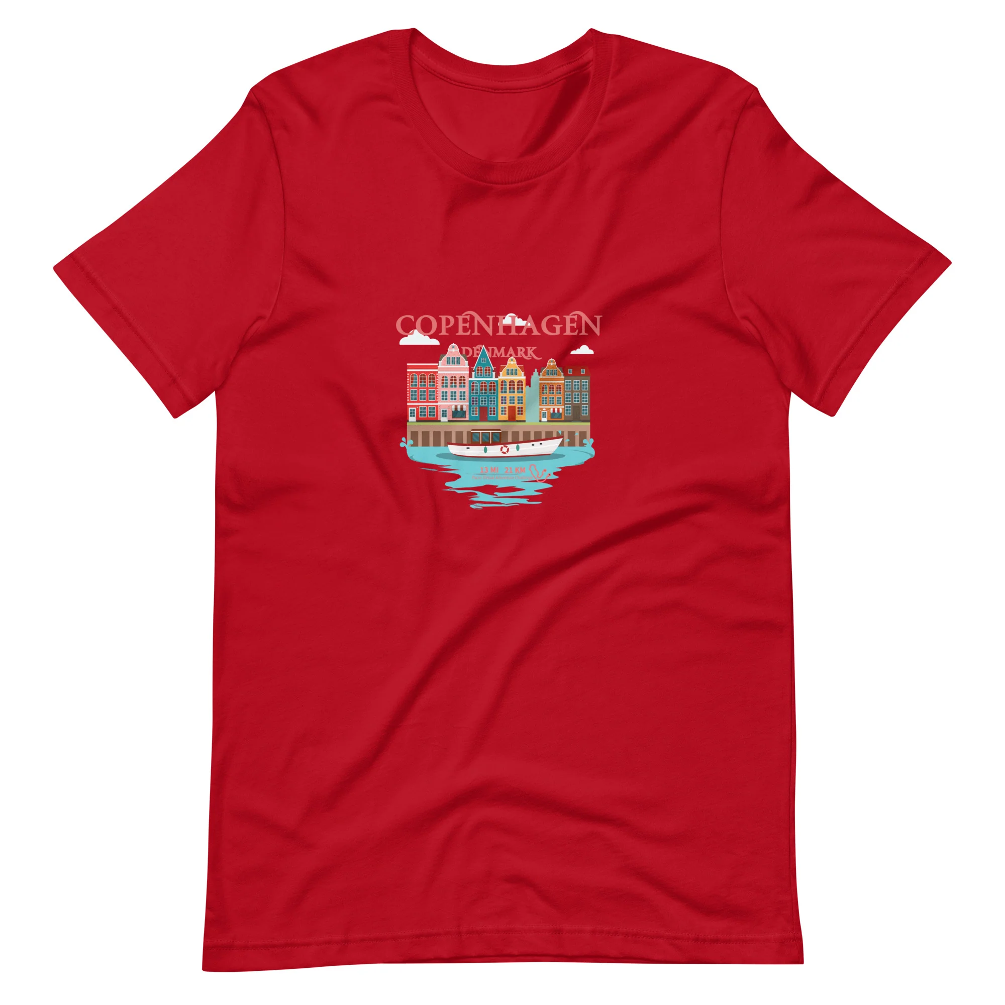 Copenhagen Virtual Challenge Unisex t-shirt - Image 3