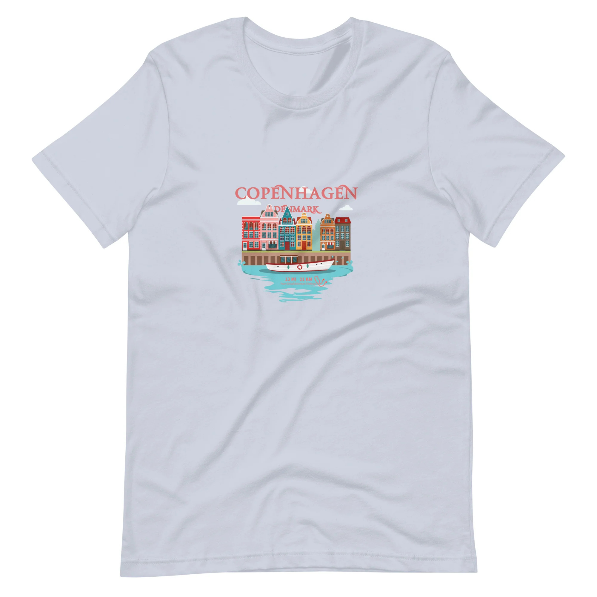 Copenhagen Virtual Challenge Unisex t-shirt - Image 5