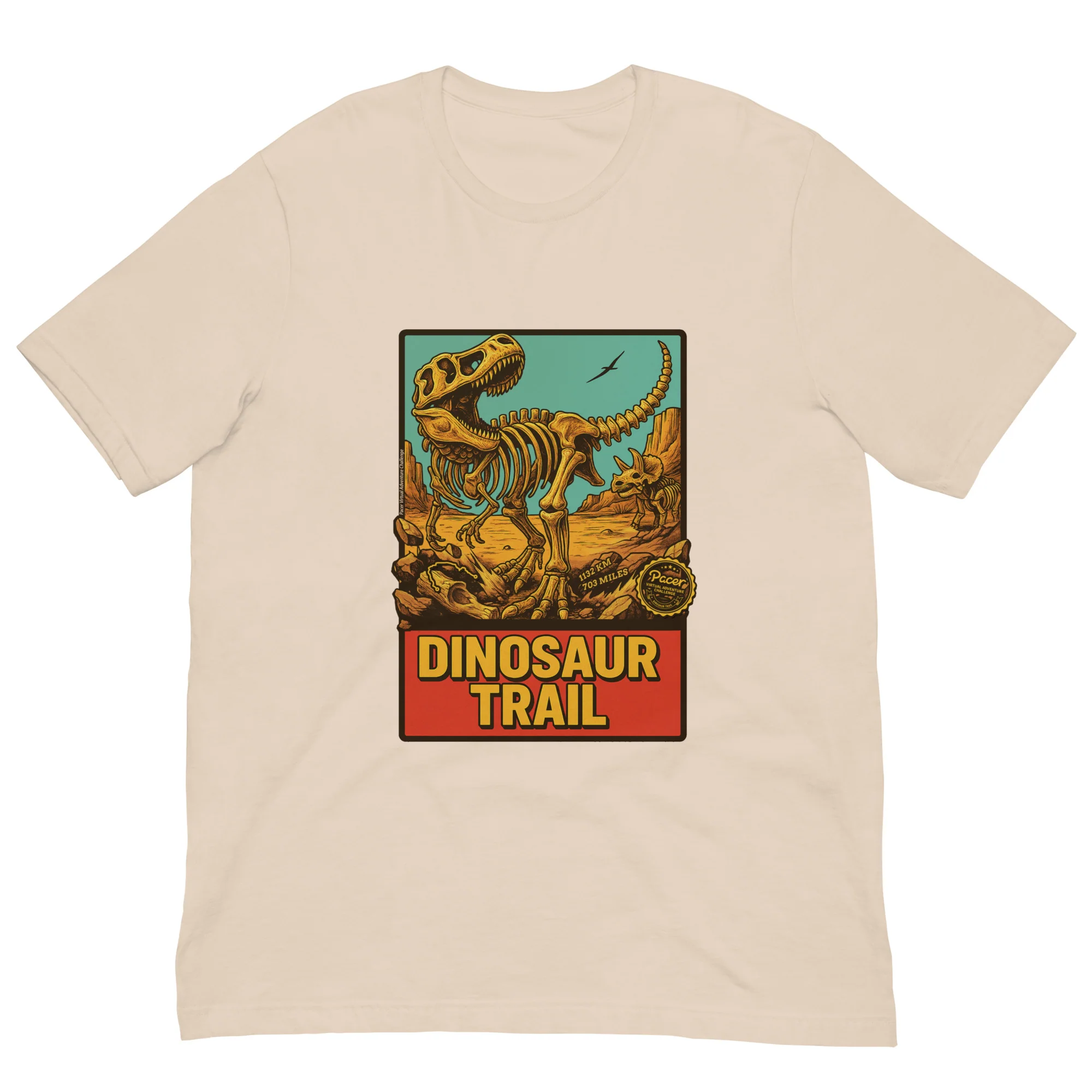 Dinosaur Trail Virtual Challenge Unisex t-shirt - Image 9