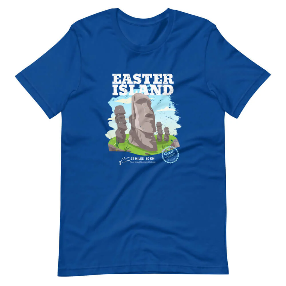 Easter Island Virtual Challenge Unisex T-Shirt - Image 2