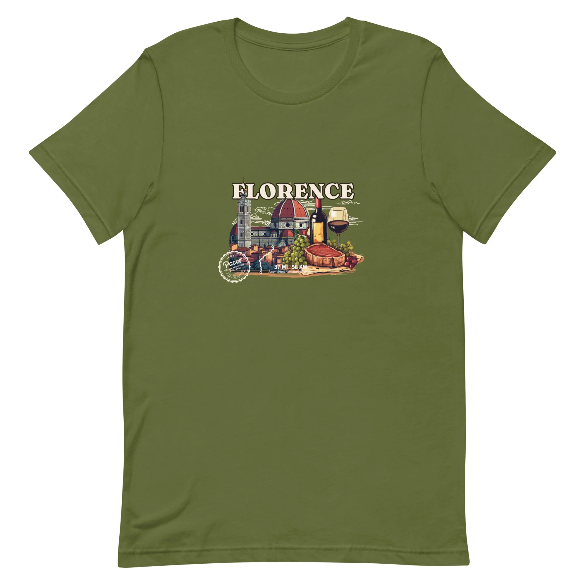 Florence Adventure Challenge Unisex t-shirt - Image 2