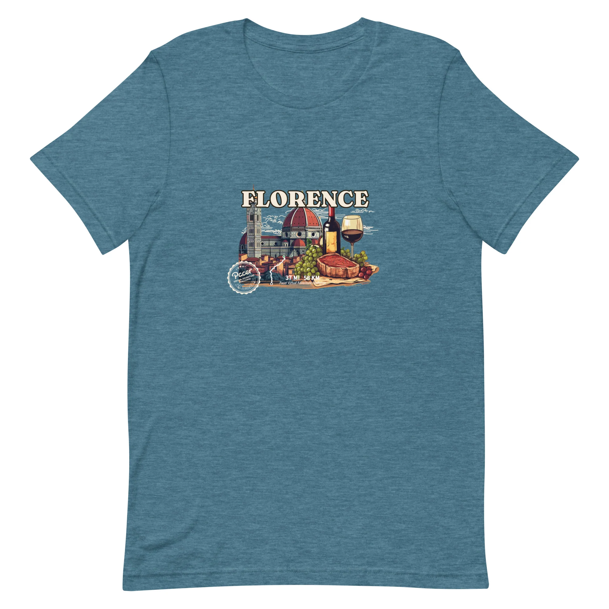 Florence Adventure Challenge Unisex t-shirt - Image 4