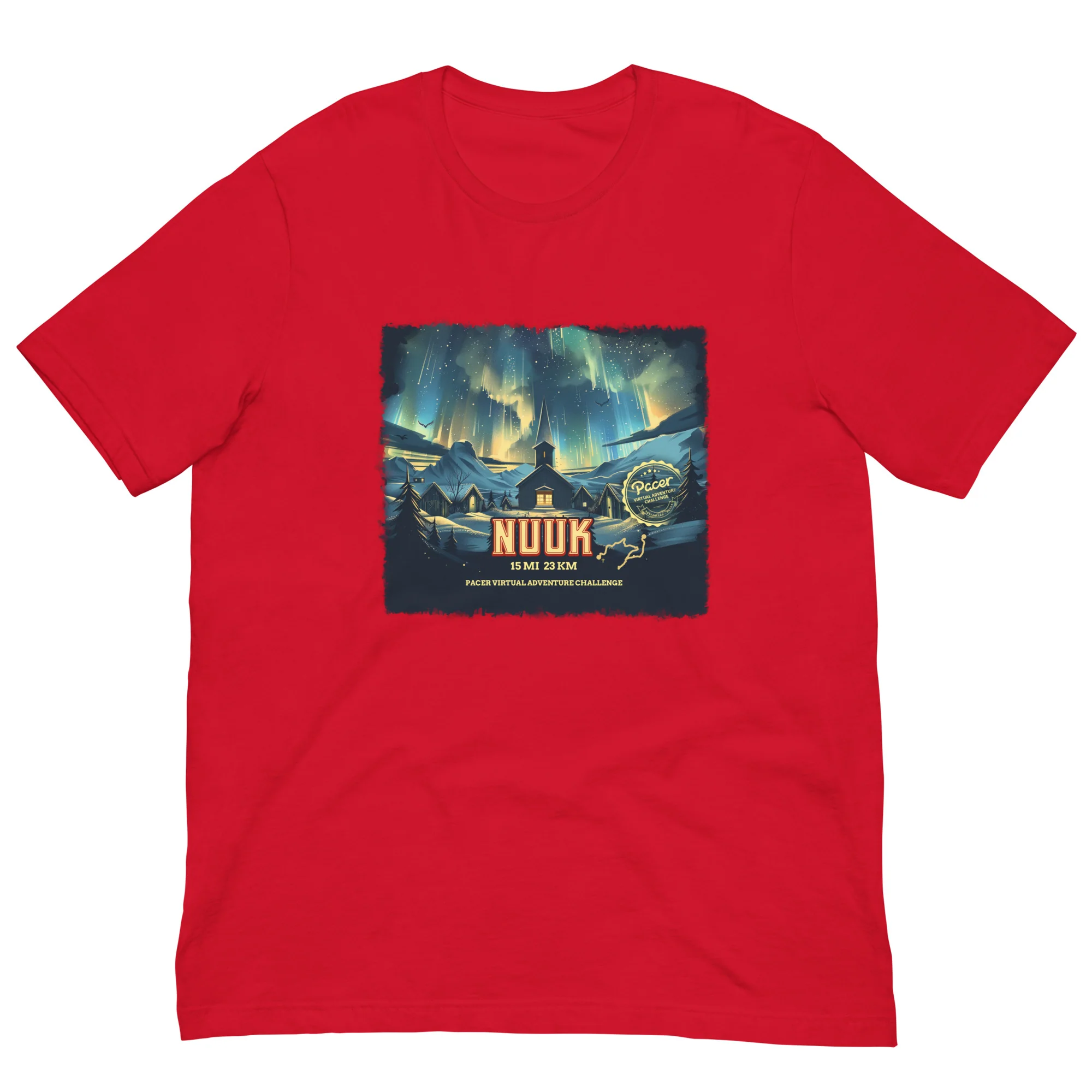 Greenland - Nuuk Virtual Challenge Unisex t-shirt