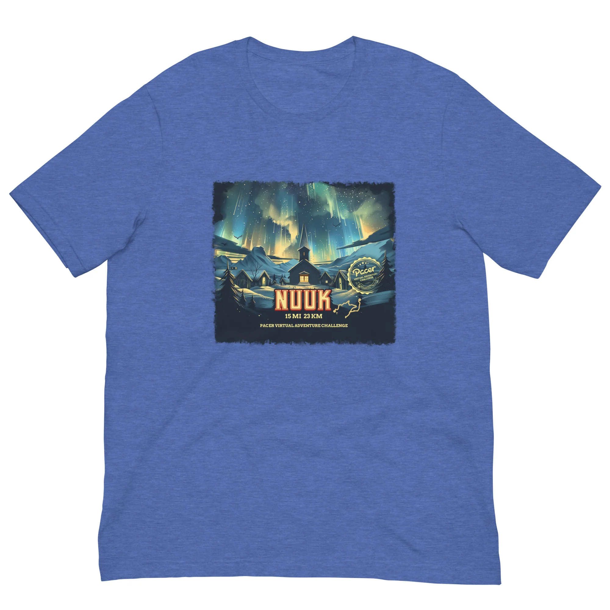 Greenland - Nuuk Virtual Challenge Unisex t-shirt - Image 3