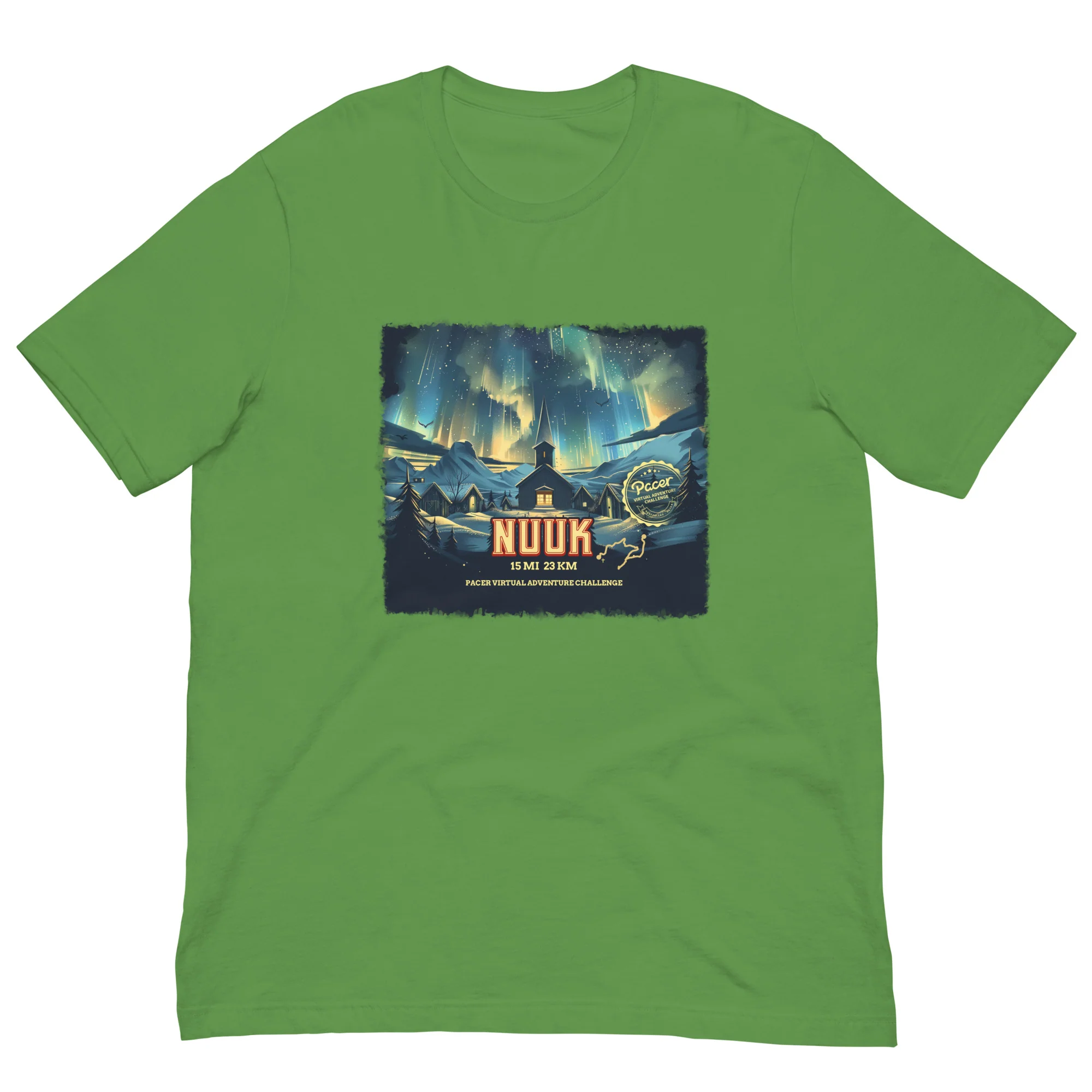Greenland - Nuuk Virtual Challenge Unisex t-shirt - Image 5