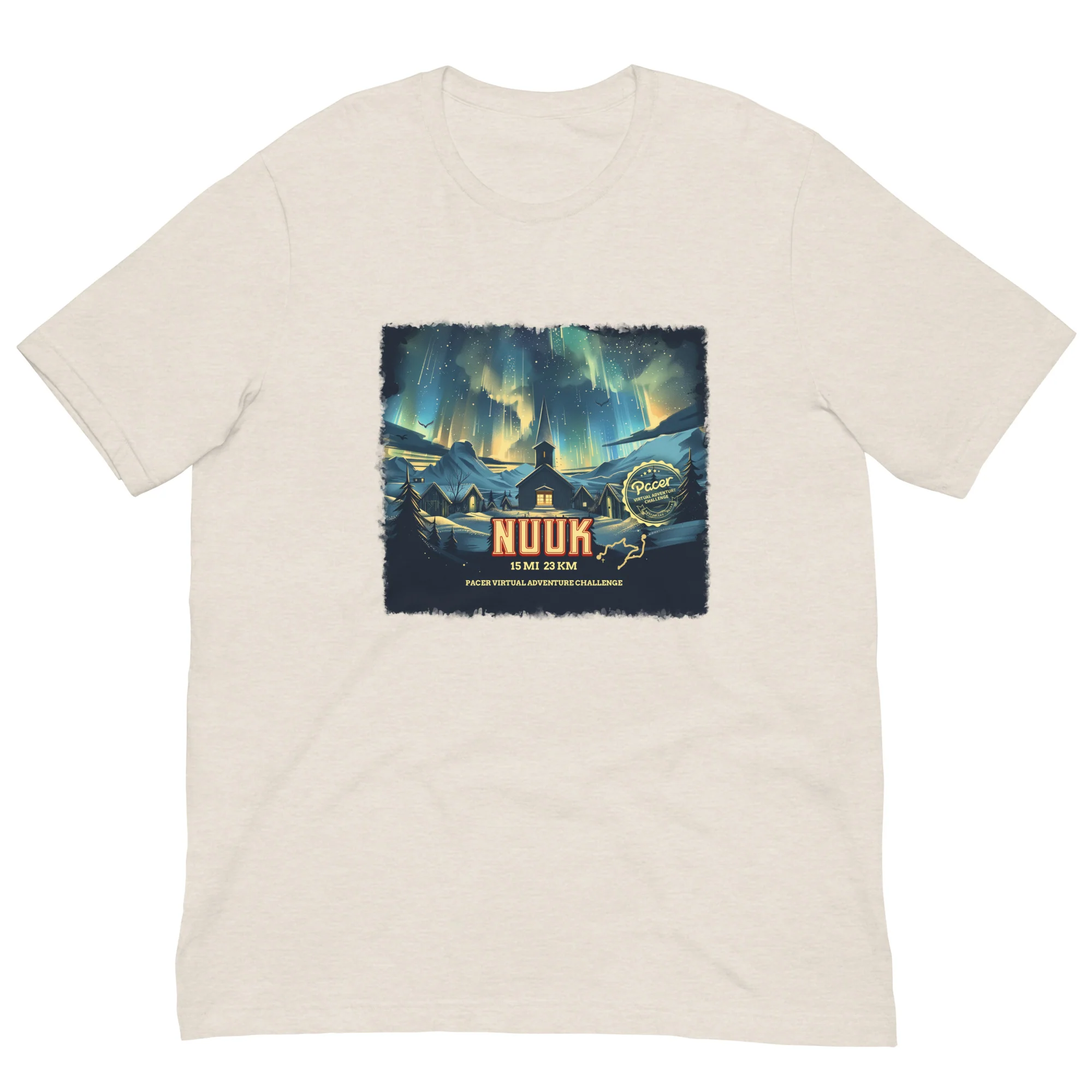 Greenland - Nuuk Virtual Challenge Unisex t-shirt - Image 9