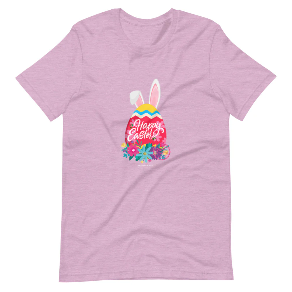 Happy Easter Virtual Race unisex t-shirt - Image 4