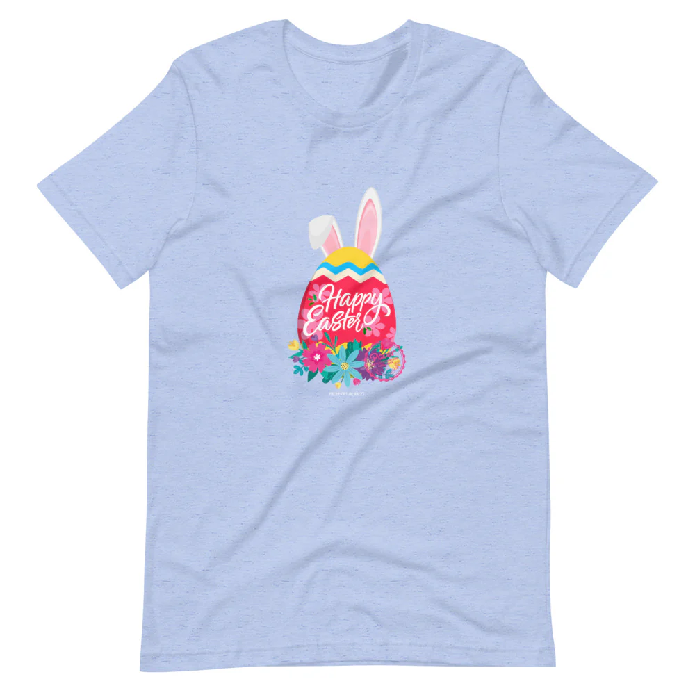 Happy Easter Virtual Race unisex t-shirt - Image 5