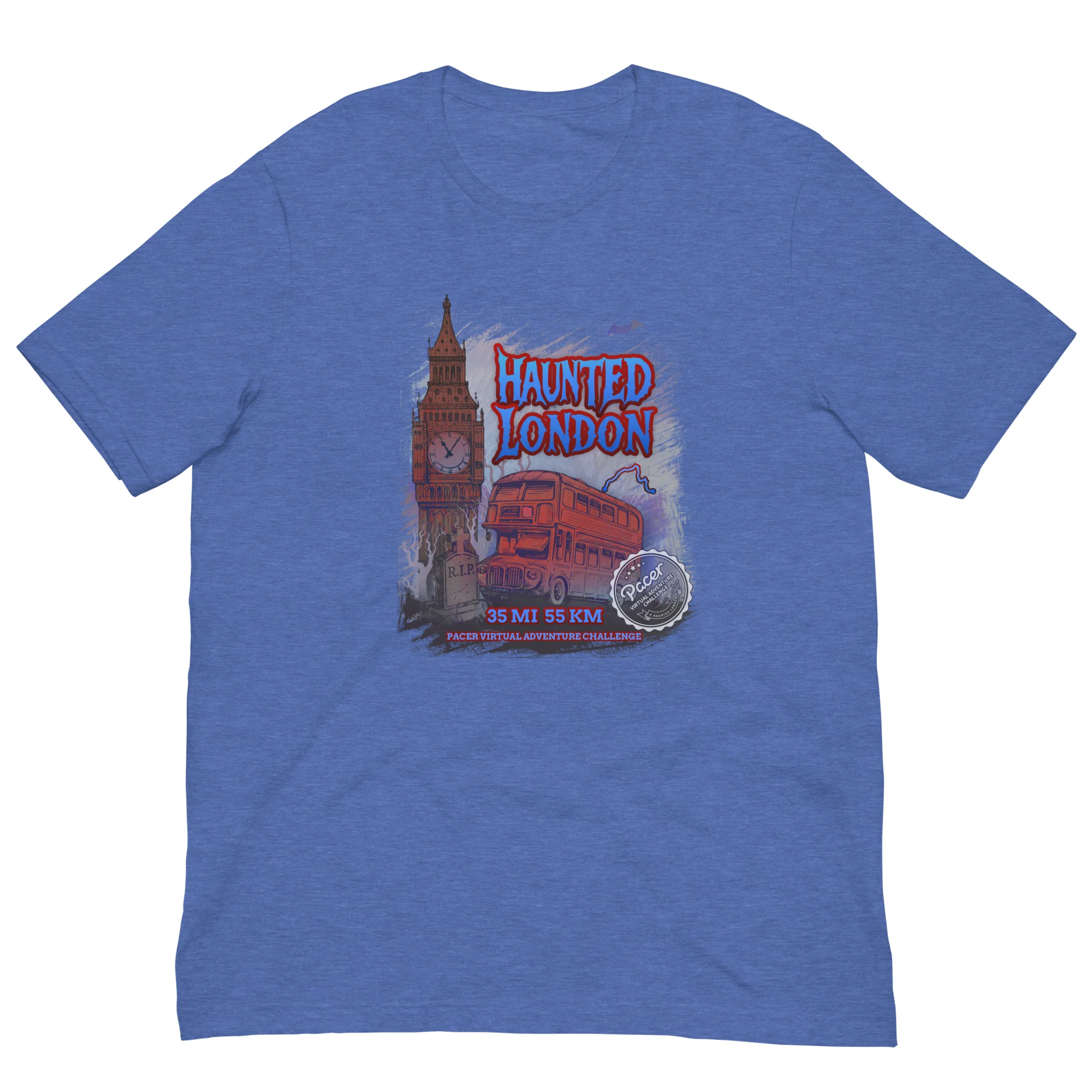 Haunted London Virtual Challenge Unisex t-shirt - Image 5