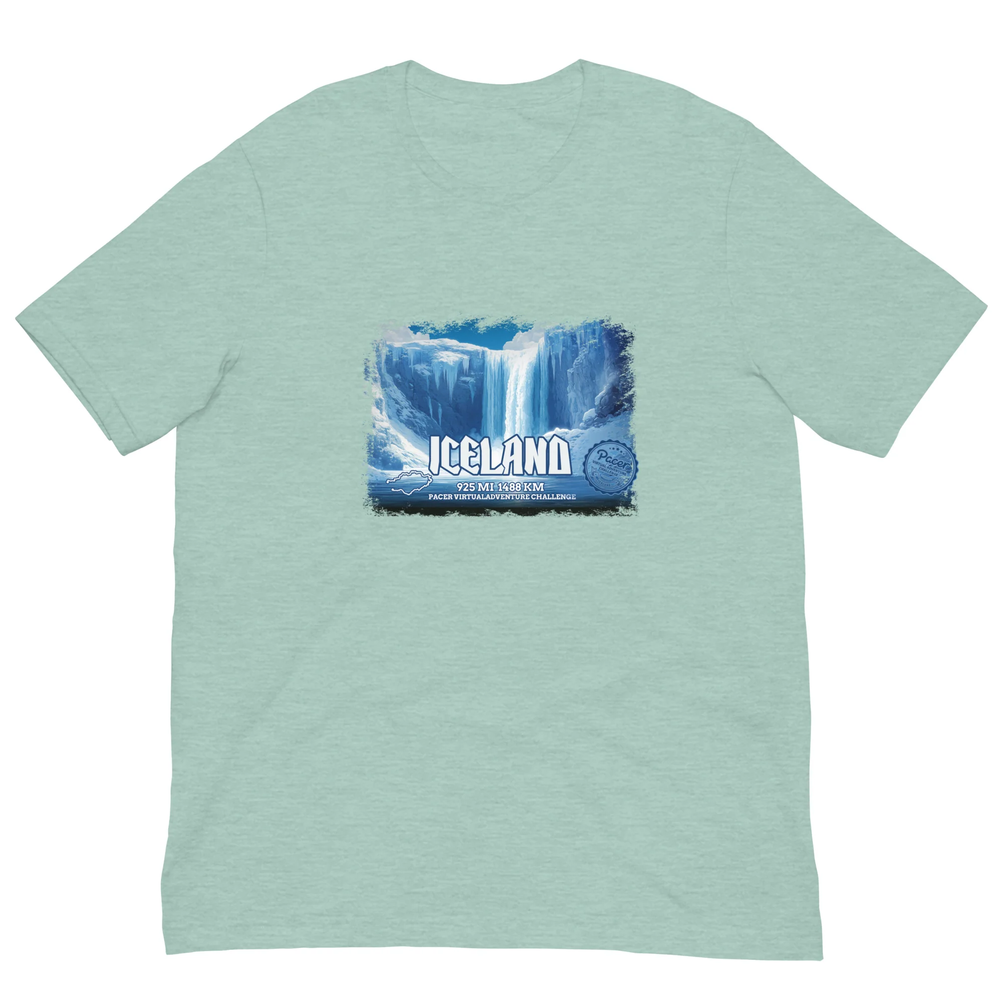 Iceland Virtual Challenge Unisex t-shirt - Image 5