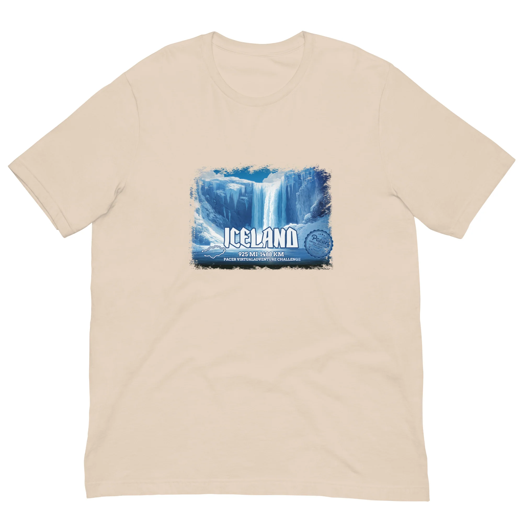 Iceland Virtual Challenge Unisex t-shirt - Image 7