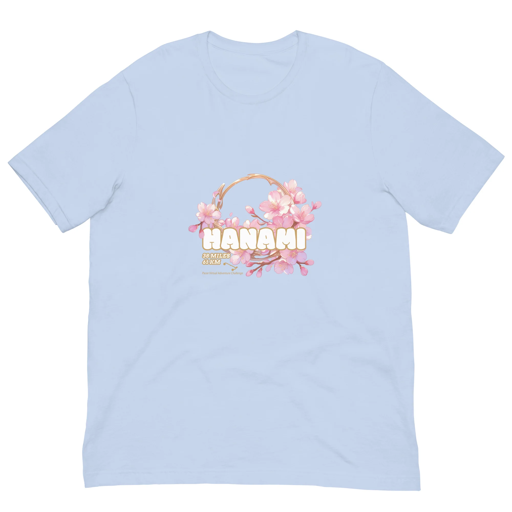 Japan Sakura Virtual Challenge Unisex t-shirt - Image 3