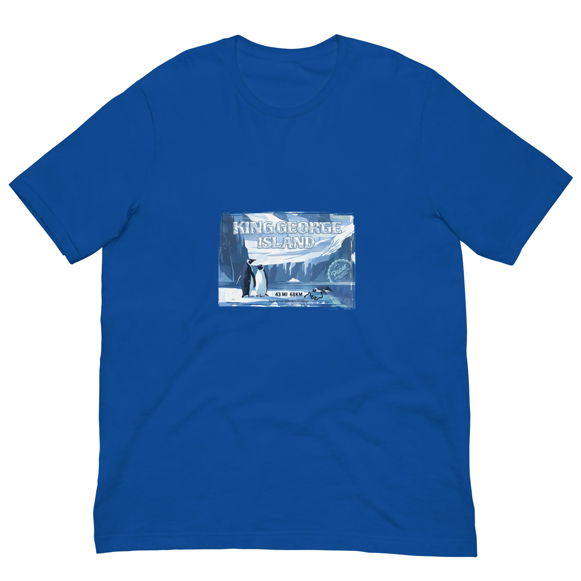 King George Island Virtual Challenge Unisex t-shirt - Image 3