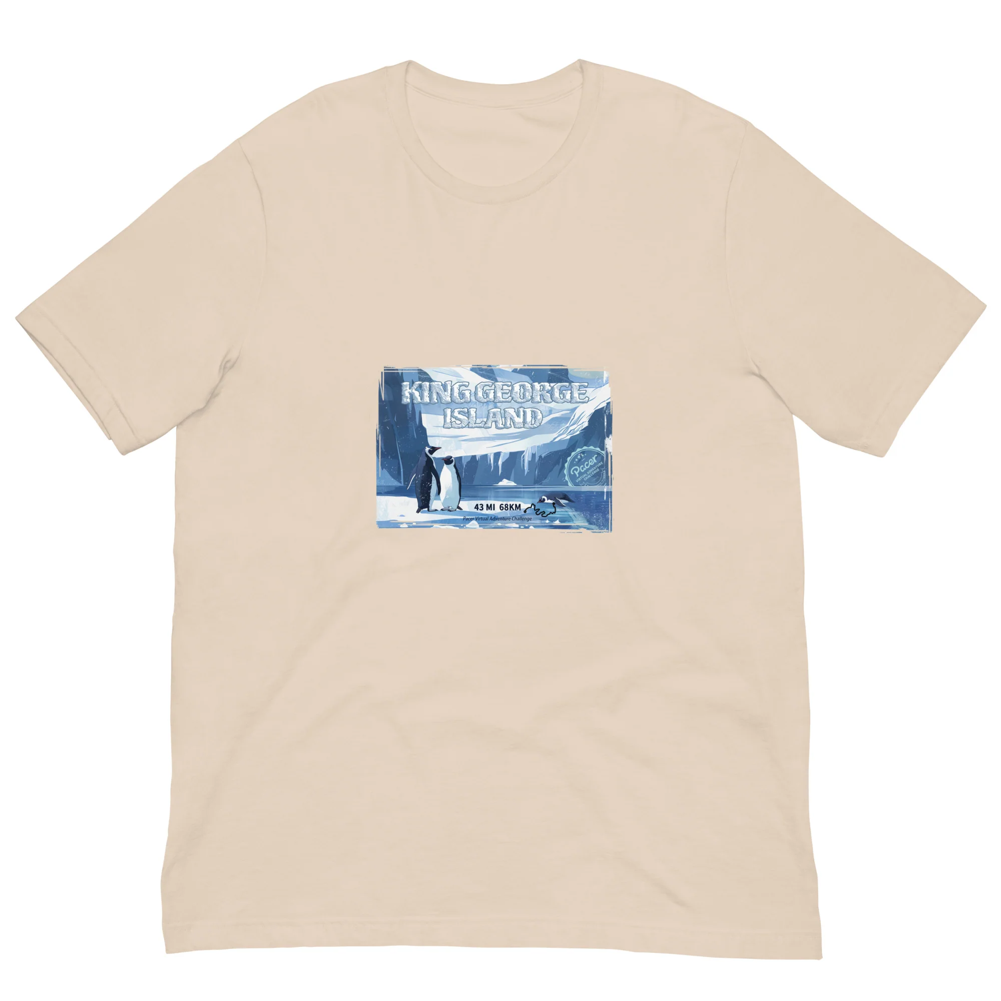 King George Island Virtual Challenge Unisex t-shirt - Image 7