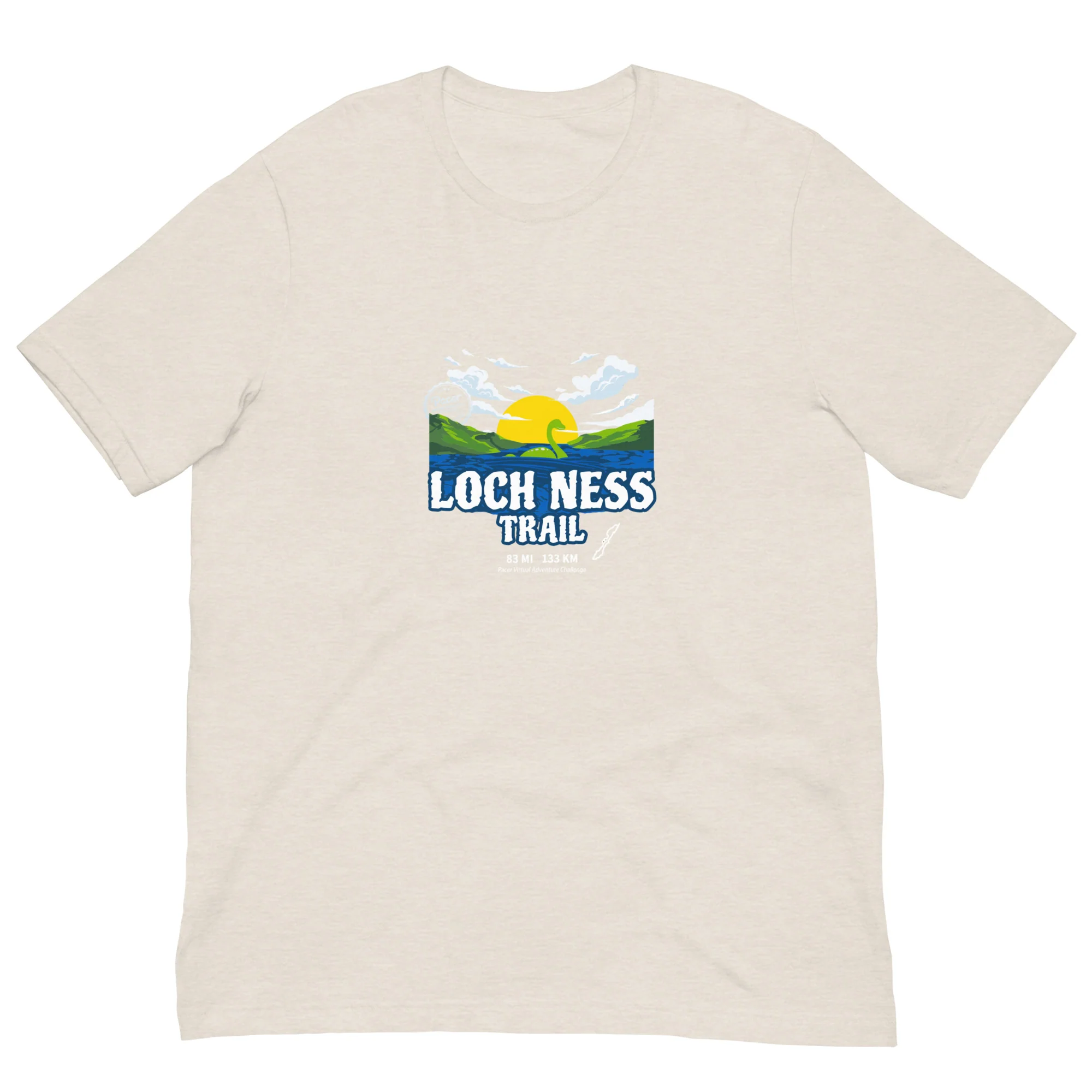 Loch Ness Virtual Challenge Unisex t-shirt - Image 2