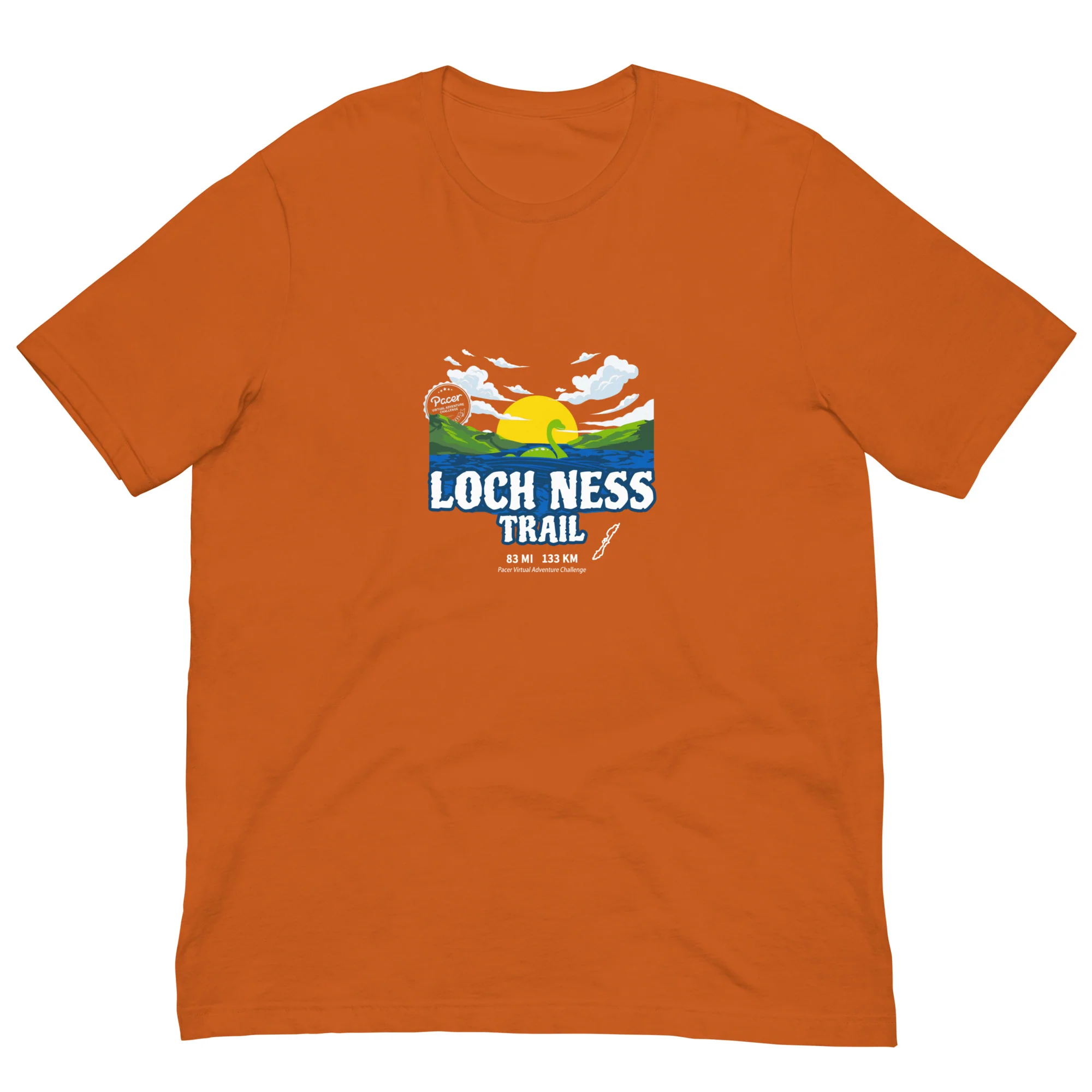Loch Ness Virtual Challenge Unisex t-shirt - Image 3