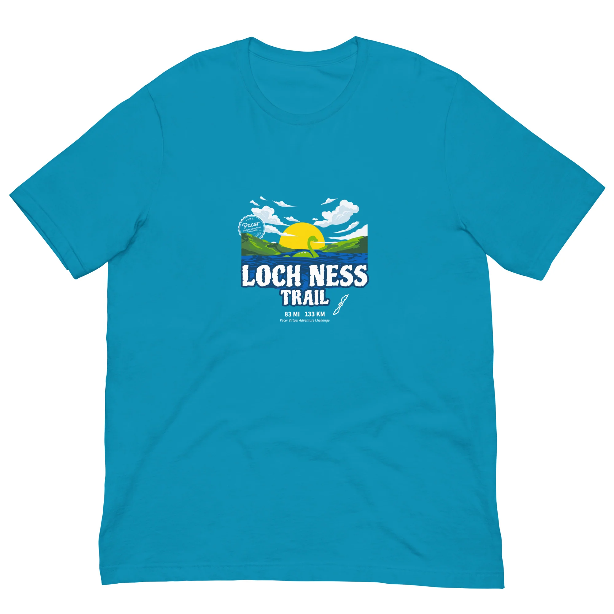 Loch Ness Virtual Challenge Unisex t-shirt - Image 4