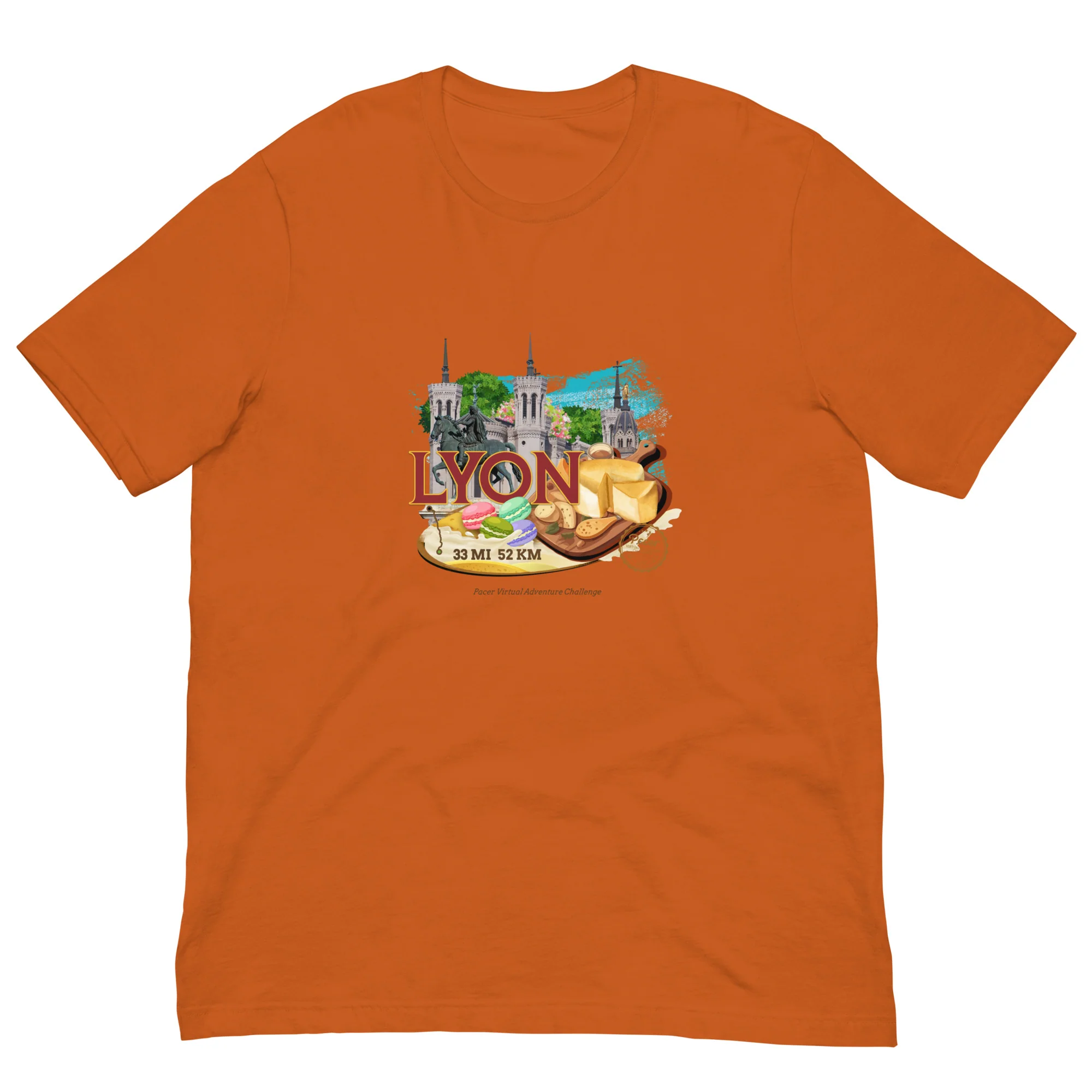 Lyon Adventure Challenge Unisex t-shirt - Image 2