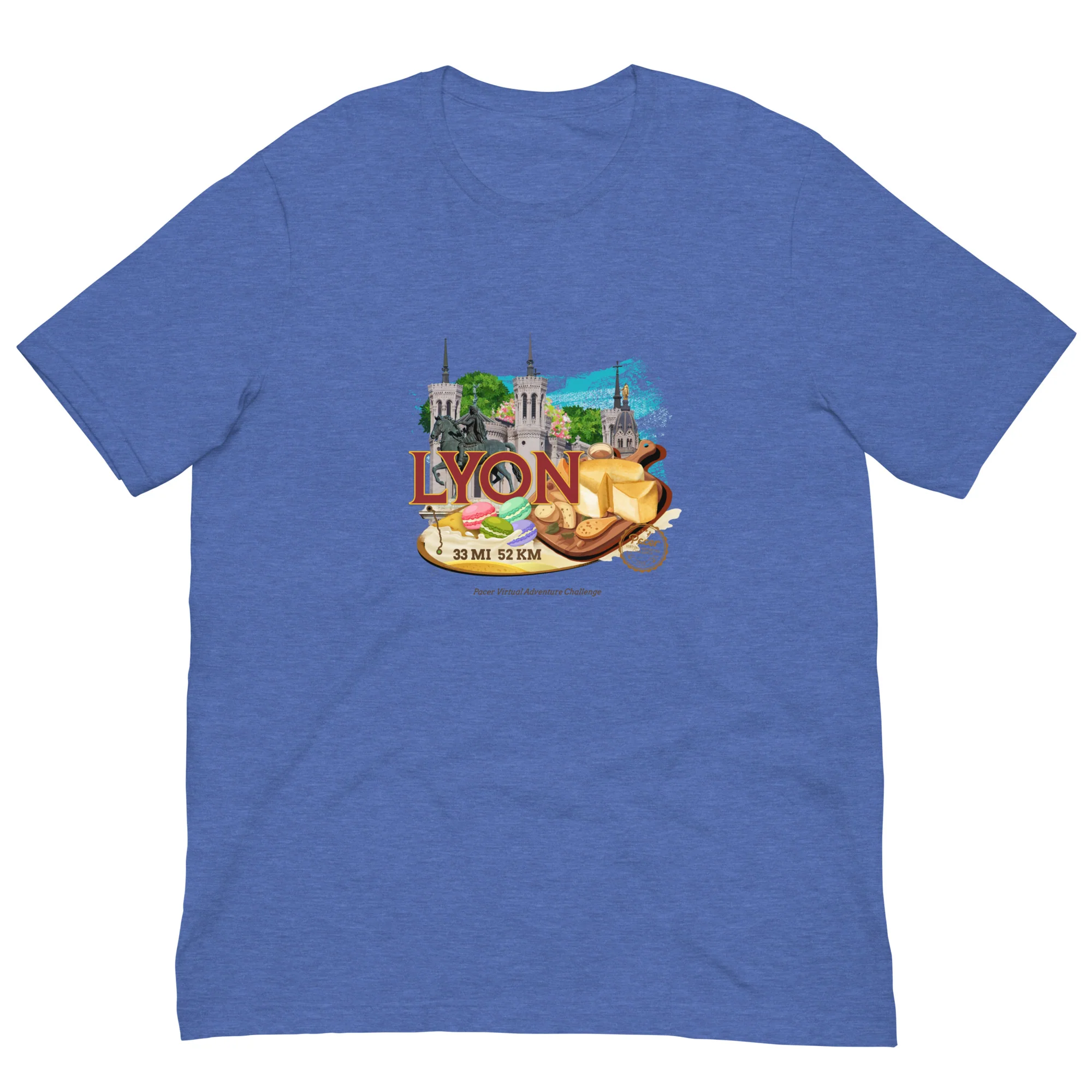 Lyon Adventure Challenge Unisex t-shirt - Image 3
