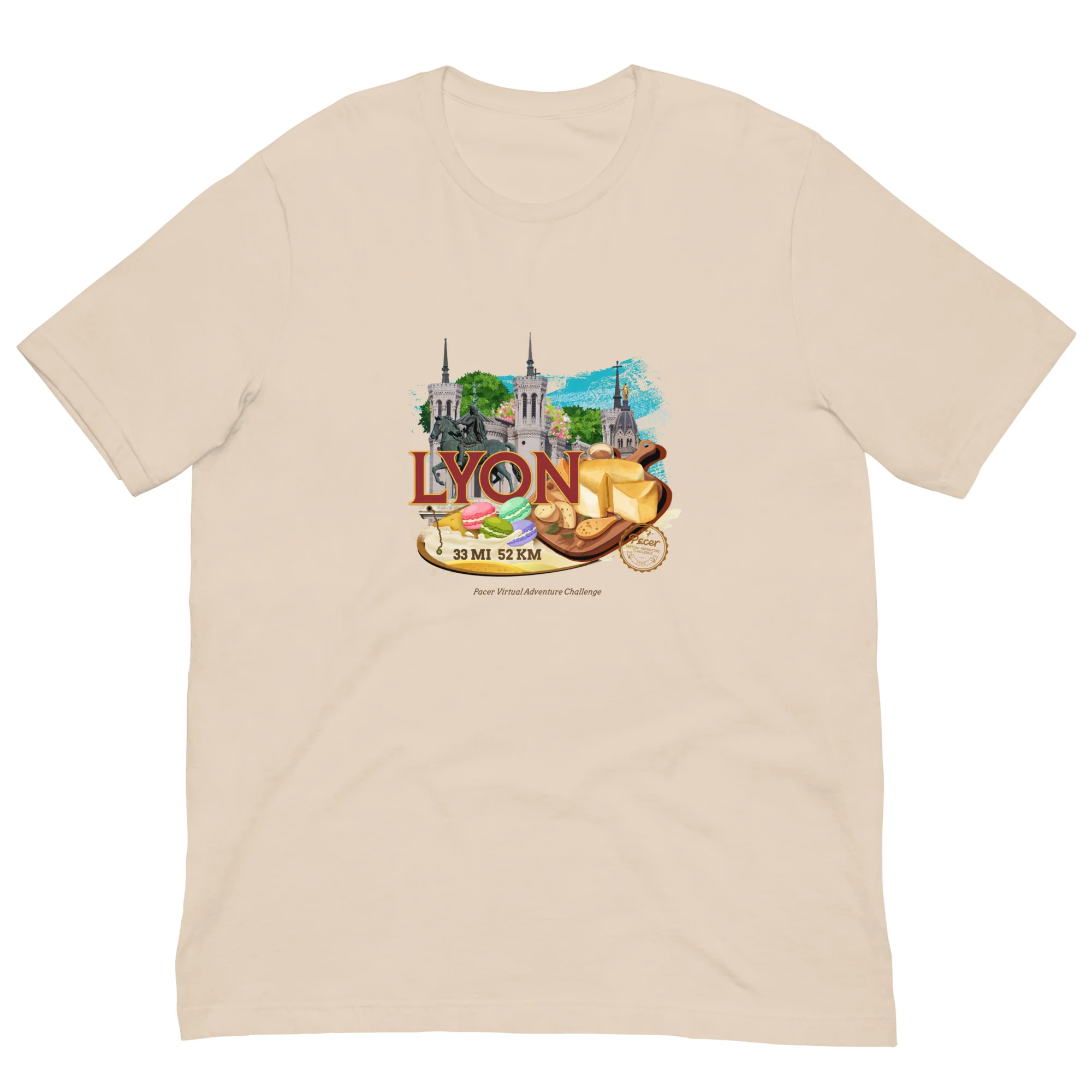 Lyon Adventure Challenge Unisex t-shirt - Image 4