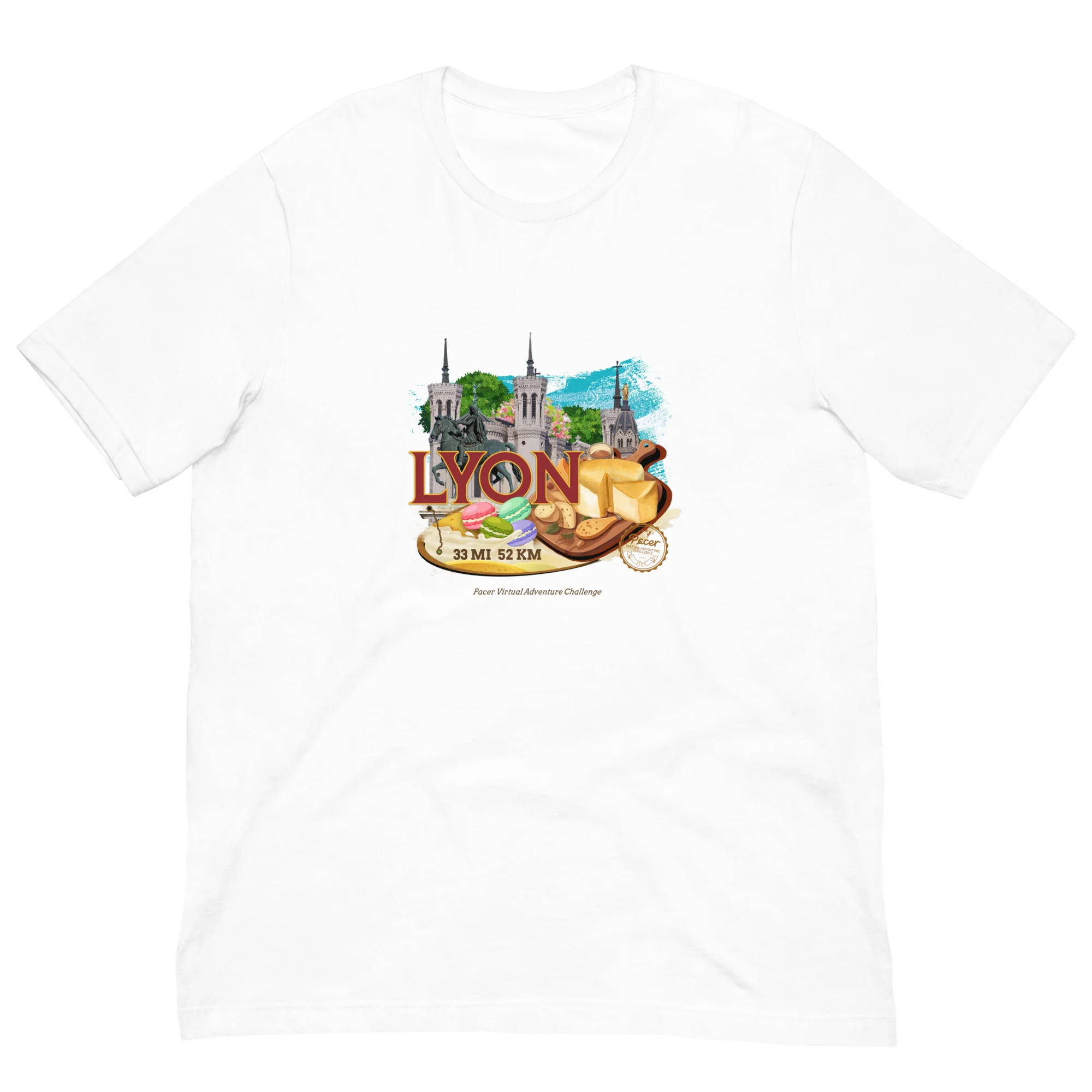 Lyon Adventure Challenge Unisex t-shirt - Image 5