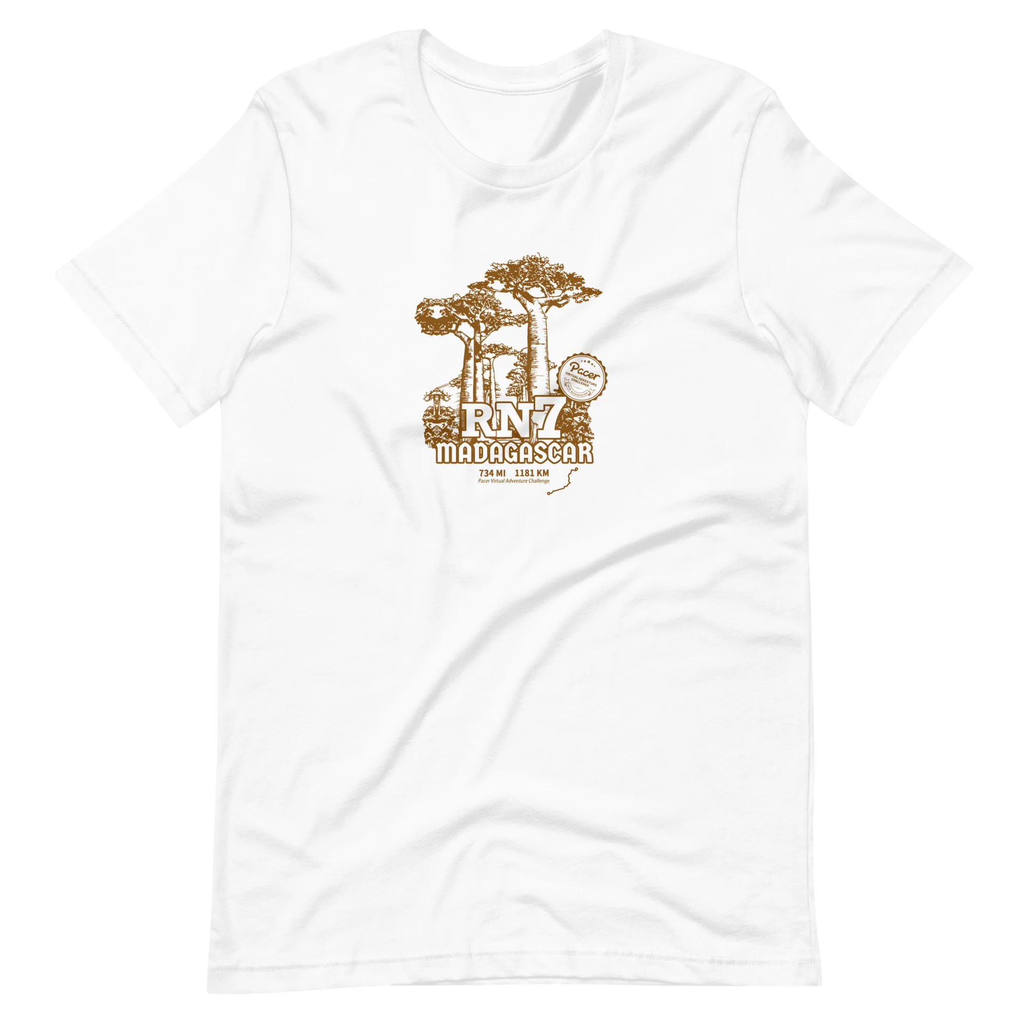 Madagascar RN7 Virtual Challenge Unisex t-shirt - Image 2
