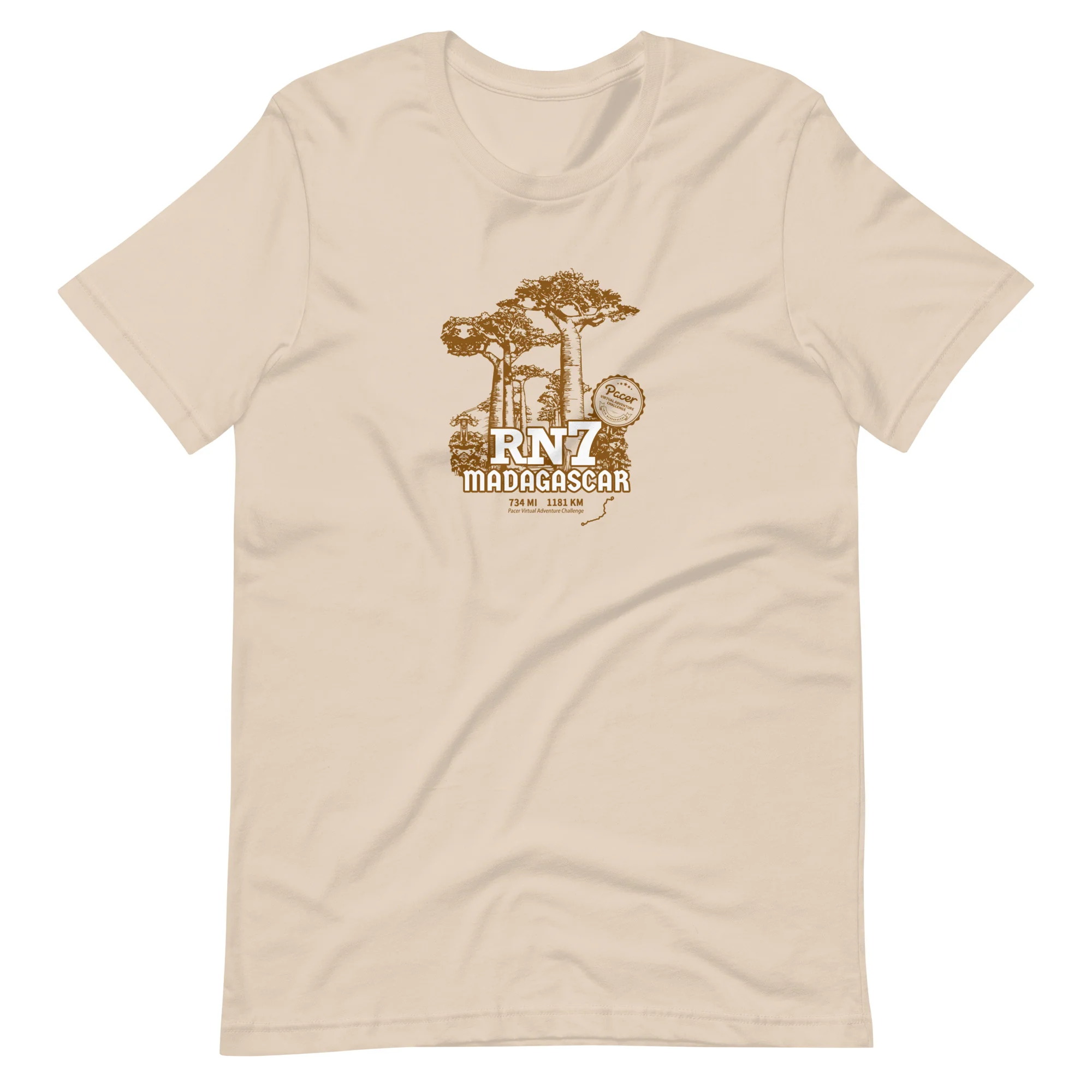 Madagascar RN7 Virtual Challenge Unisex t-shirt - Image 5