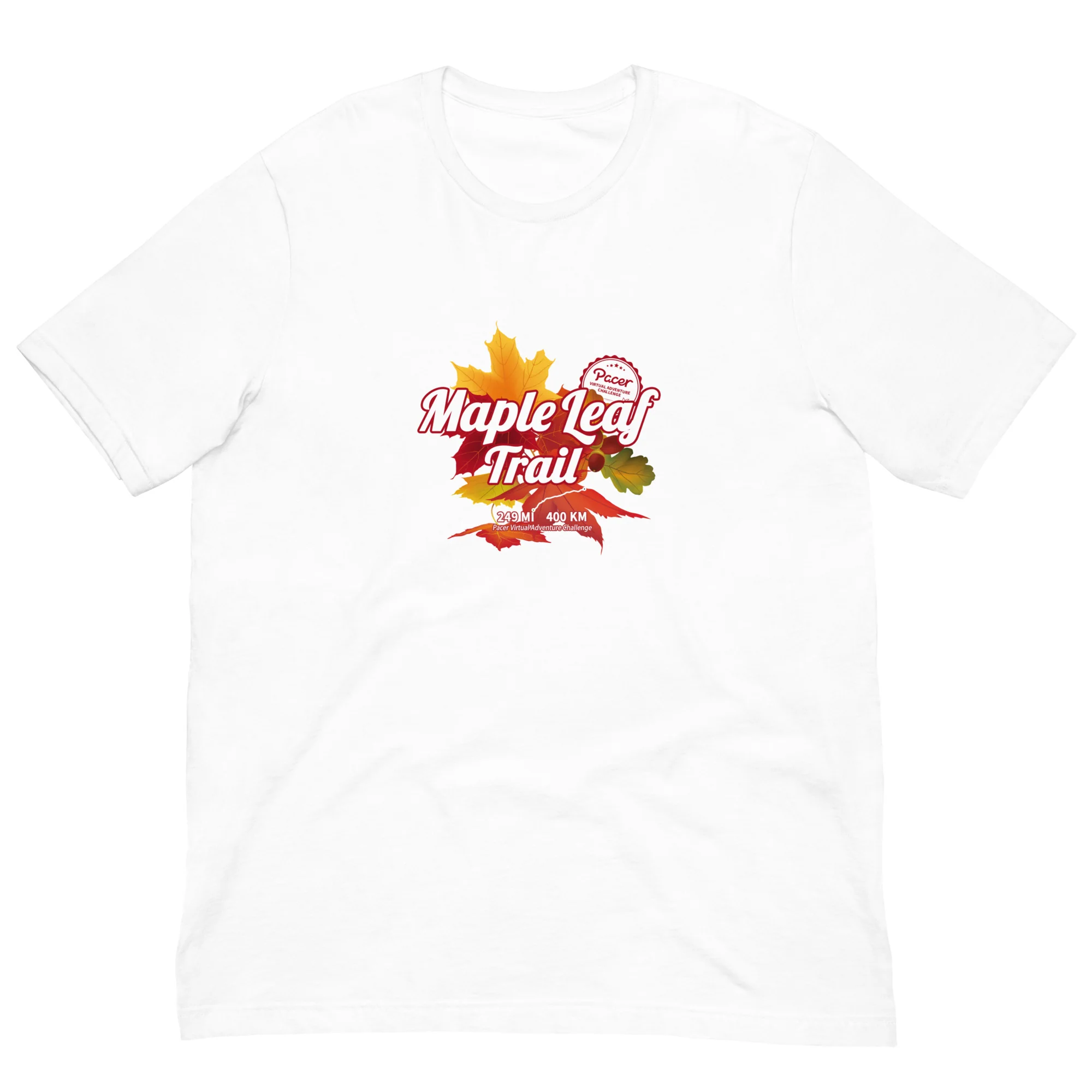 Maple Leaf Trail Virtual Challenge Unisex t-shirt - Image 5