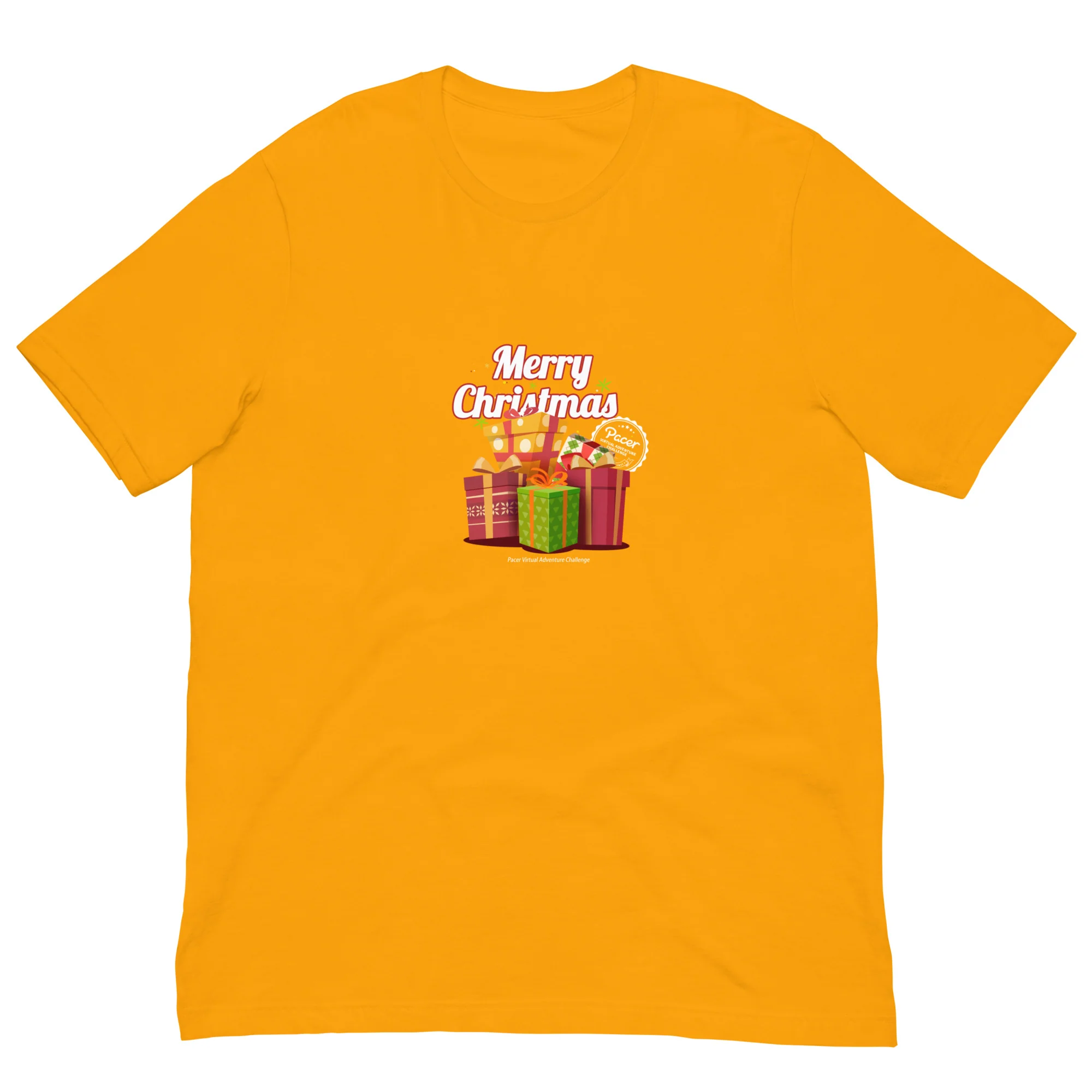 Merry Christmas Gift Virtual Races Unisex t-shirt - Image 2
