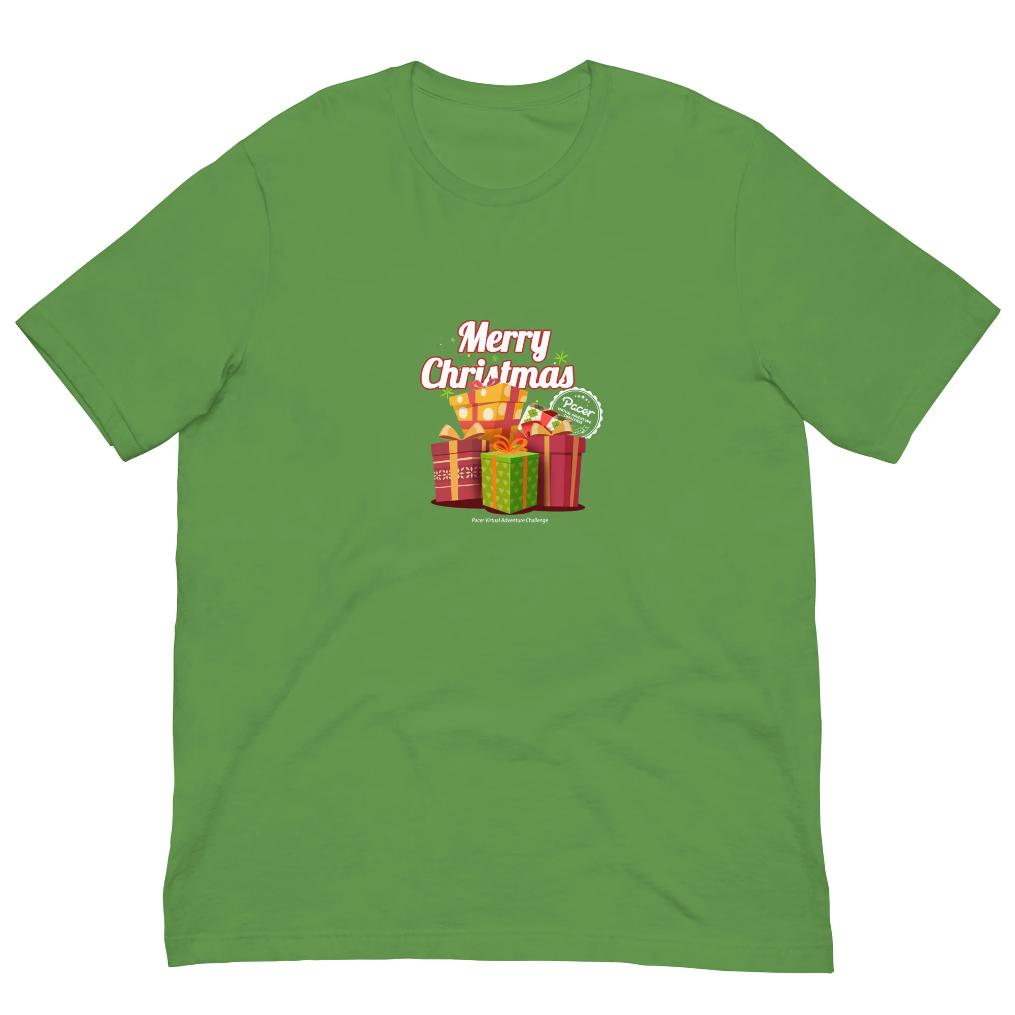 Merry Christmas Gift Virtual Races Unisex t-shirt - Image 4