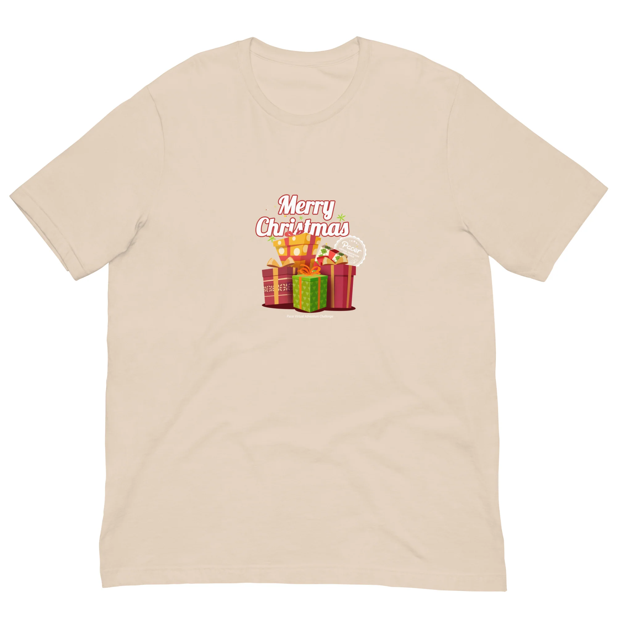 Merry Christmas Gift Virtual Races Unisex t-shirt - Image 5