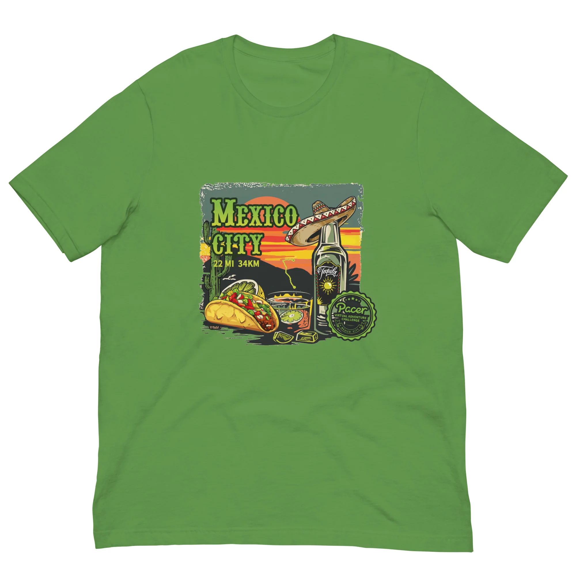 Mexico City Virtual Challenge Unisex t-shirt - Image 3